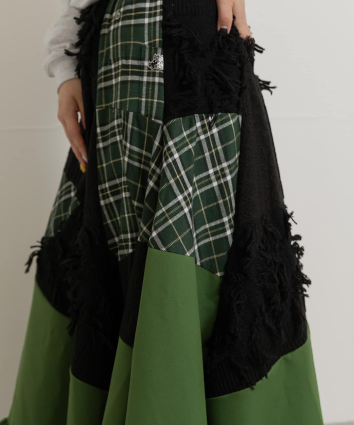 身長：156cm サイズ：one
