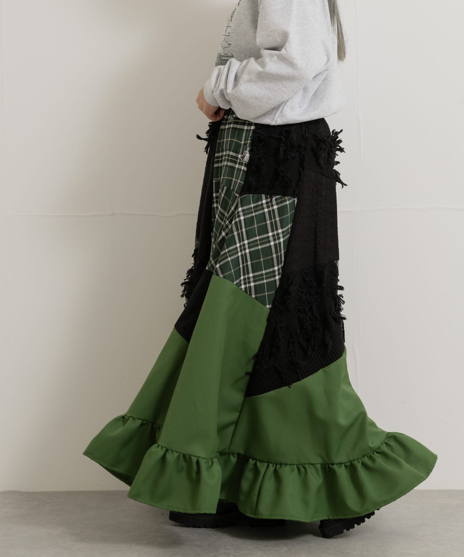 身長：156cm サイズ：one