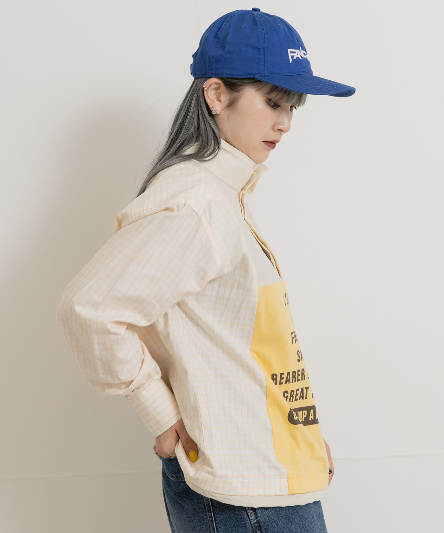 身長：156cm サイズ：one