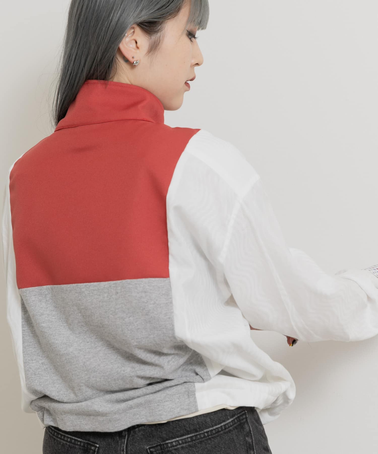 身長：156cm サイズ：one
