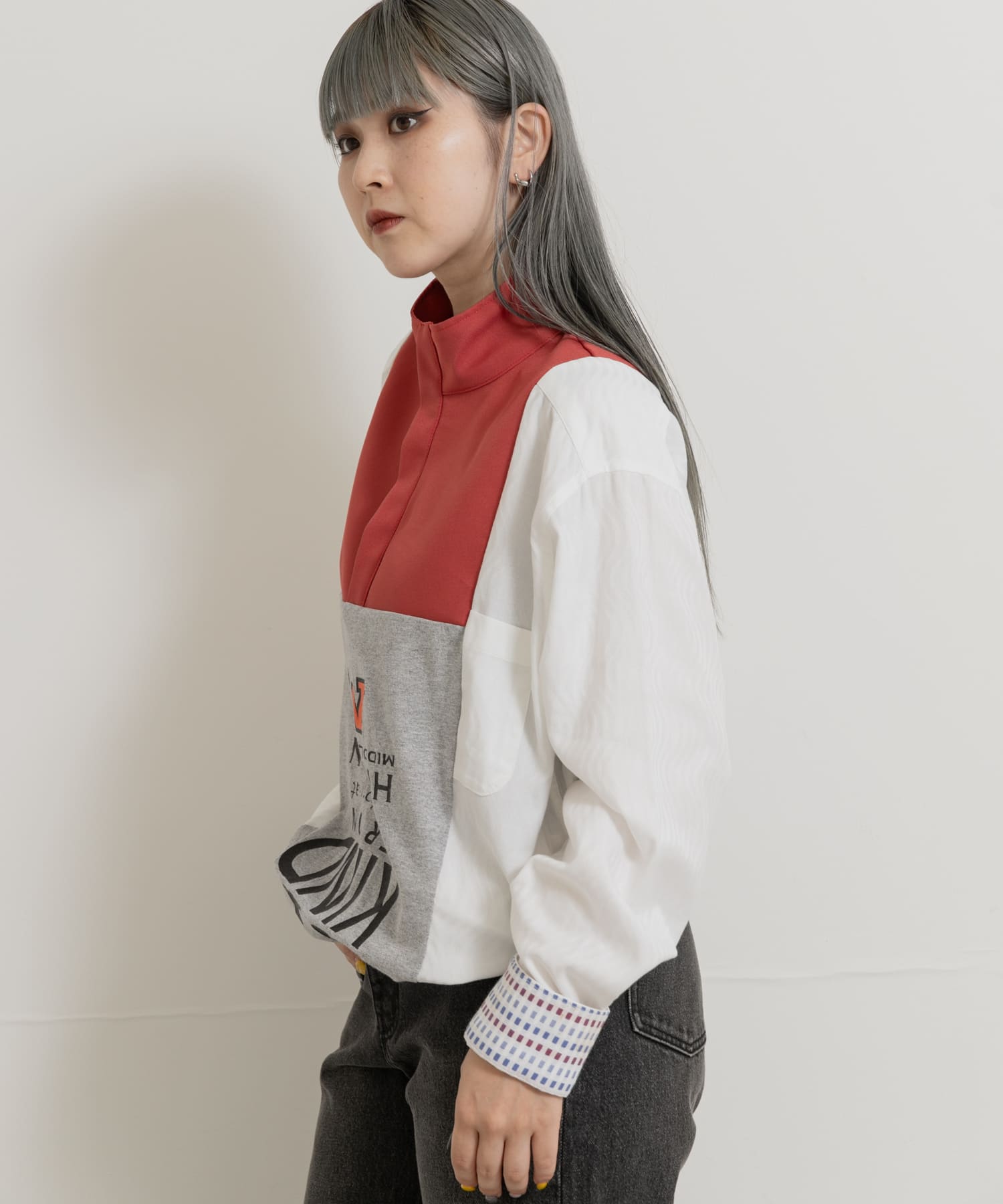 身長：156cm サイズ：one