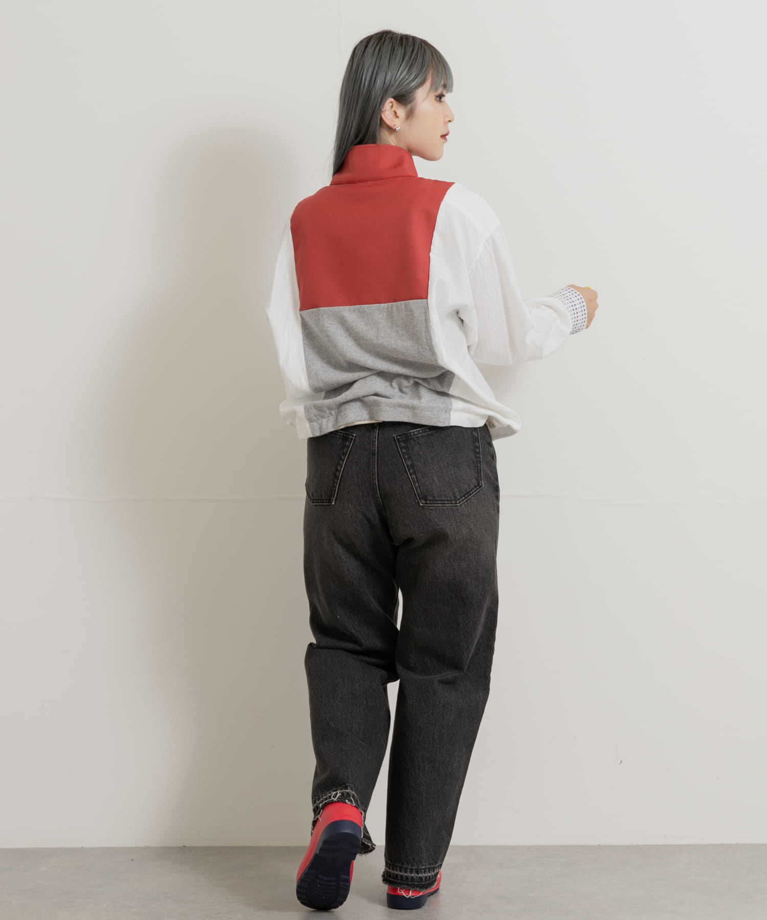 身長：156cm サイズ：one