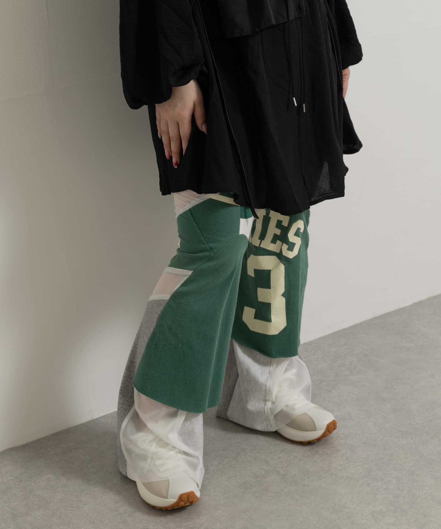身長：156cm サイズ：L