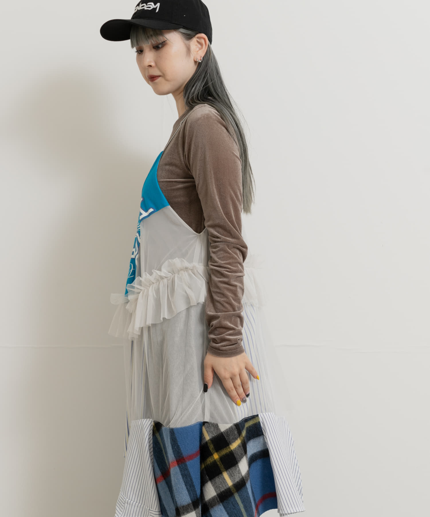 身長：156cm サイズ：one