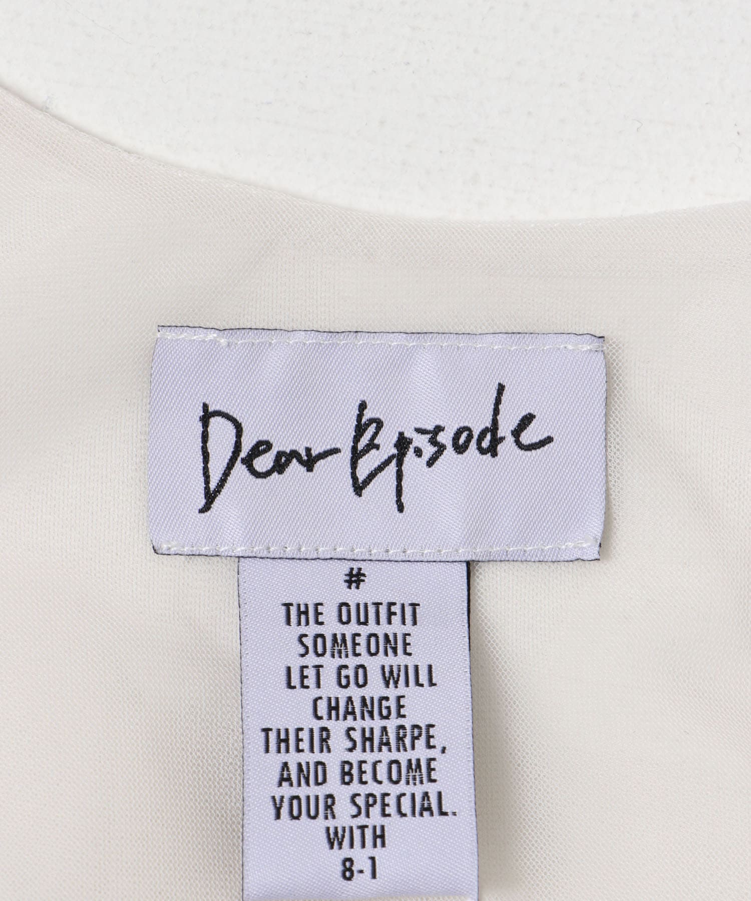 DEAR EPISODE　#27xx dress #271 one