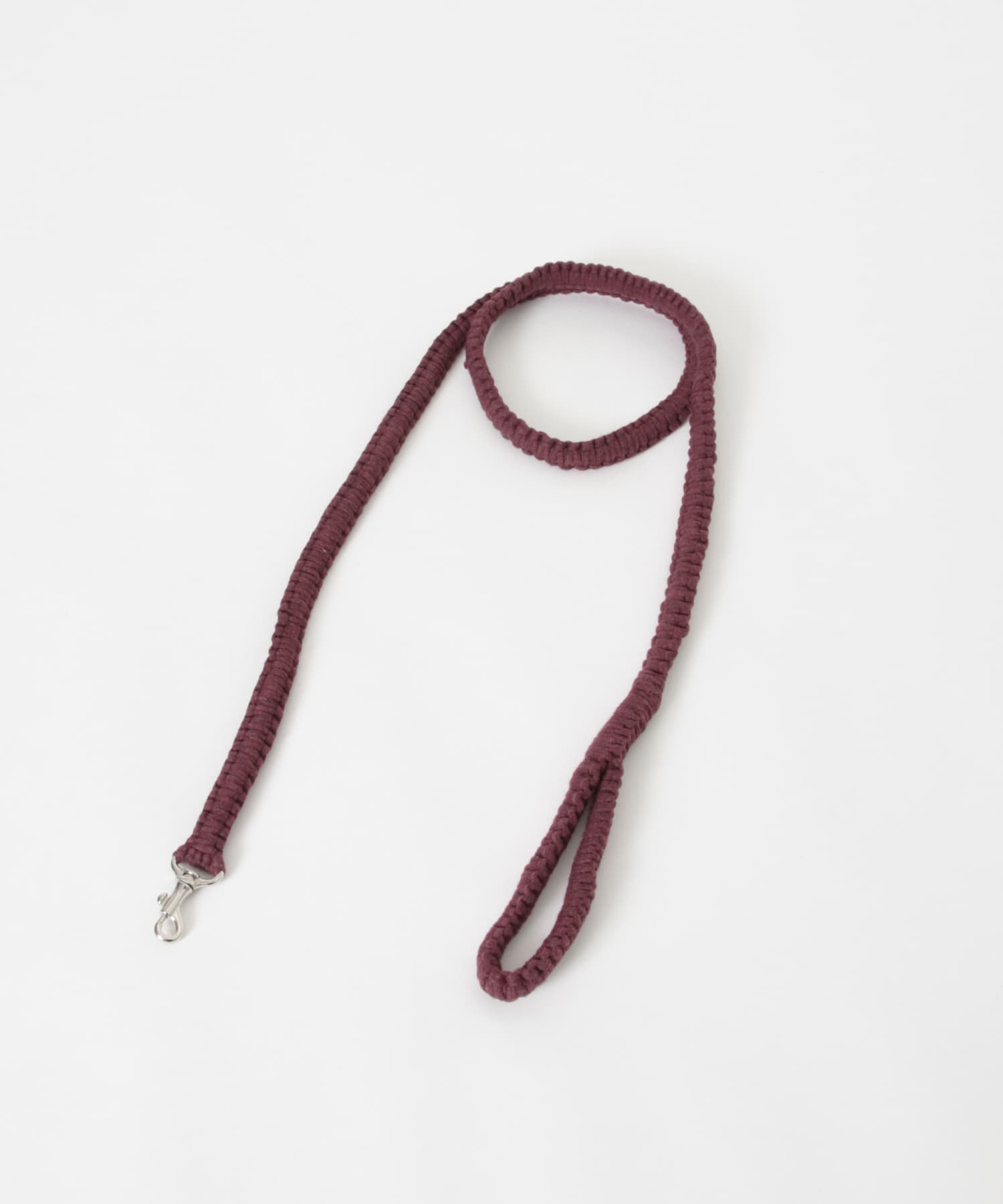 PROJECT 1000　dog leash-short BURGUNDY one