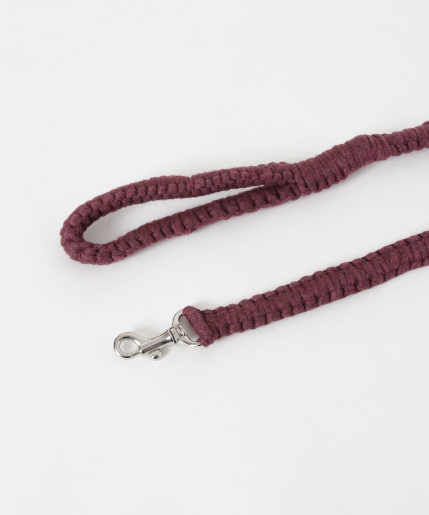 PROJECT 1000　dog leash-short BURGUNDY one