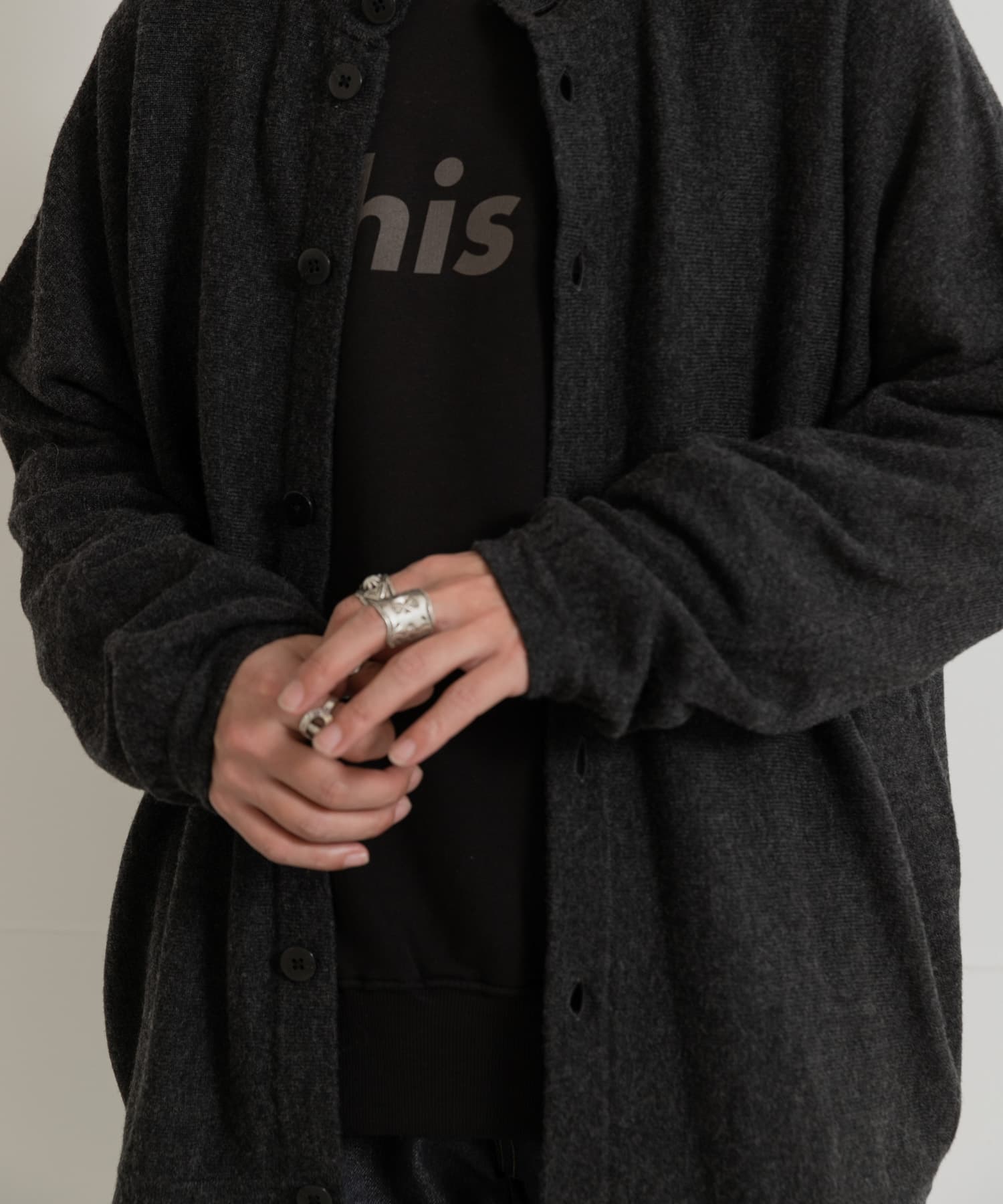 FFM　WOOL BLOUSON BLACK 1