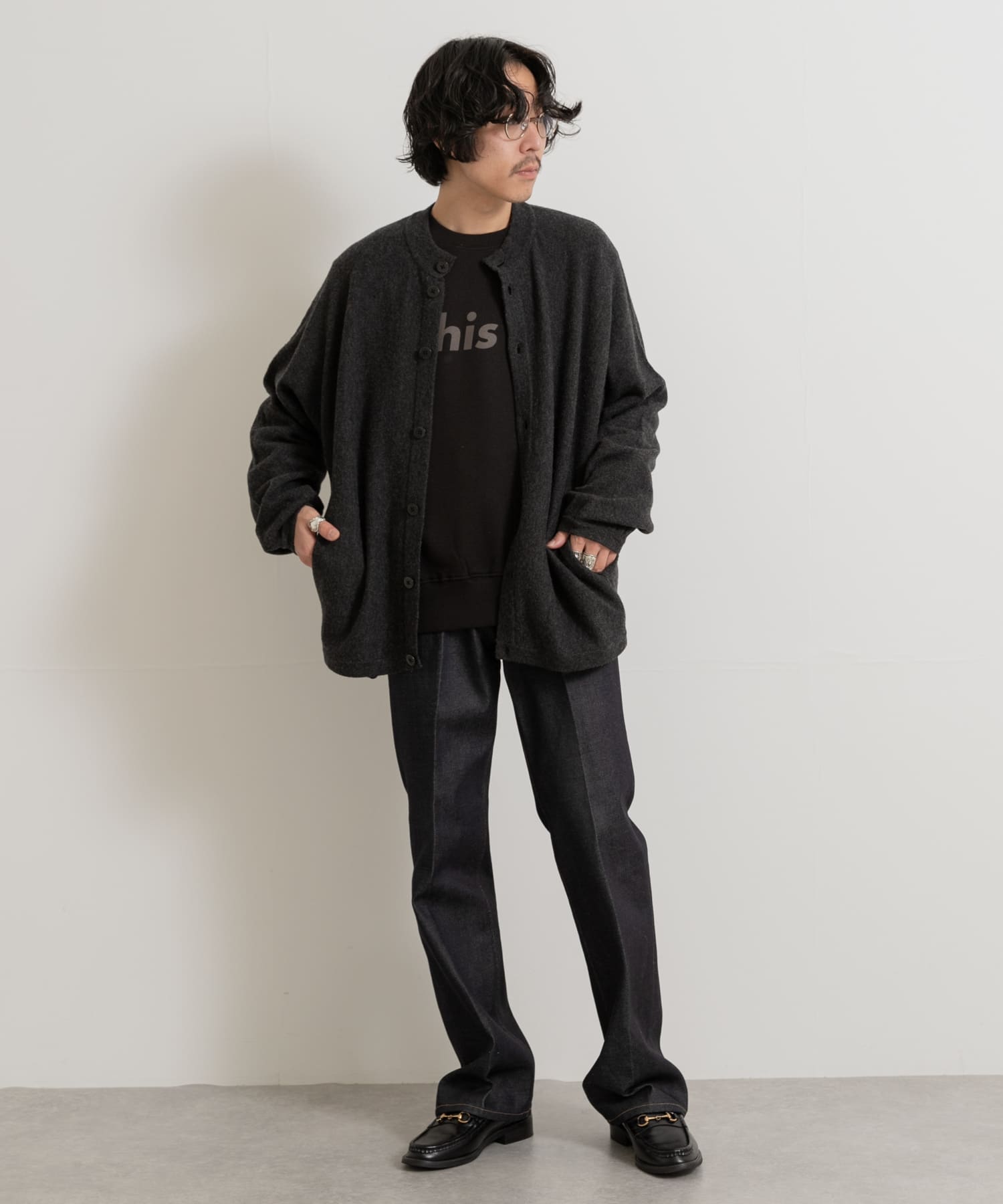 FFM　WOOL BLOUSON BLACK 1