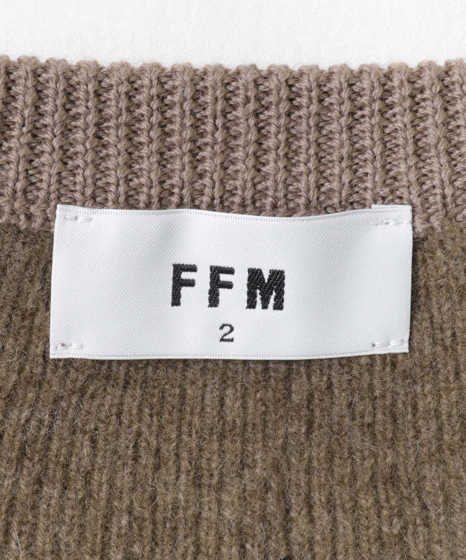 FFM　YAK PULL OVER CREW MOCHA 1