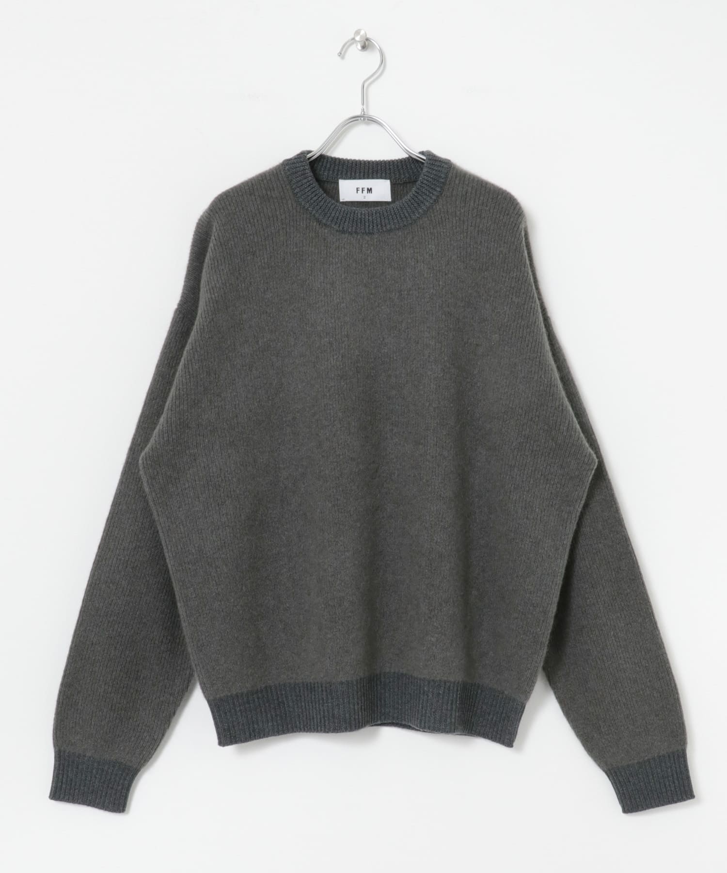 FFM　YAK PULL OVER CREW GRAY 1