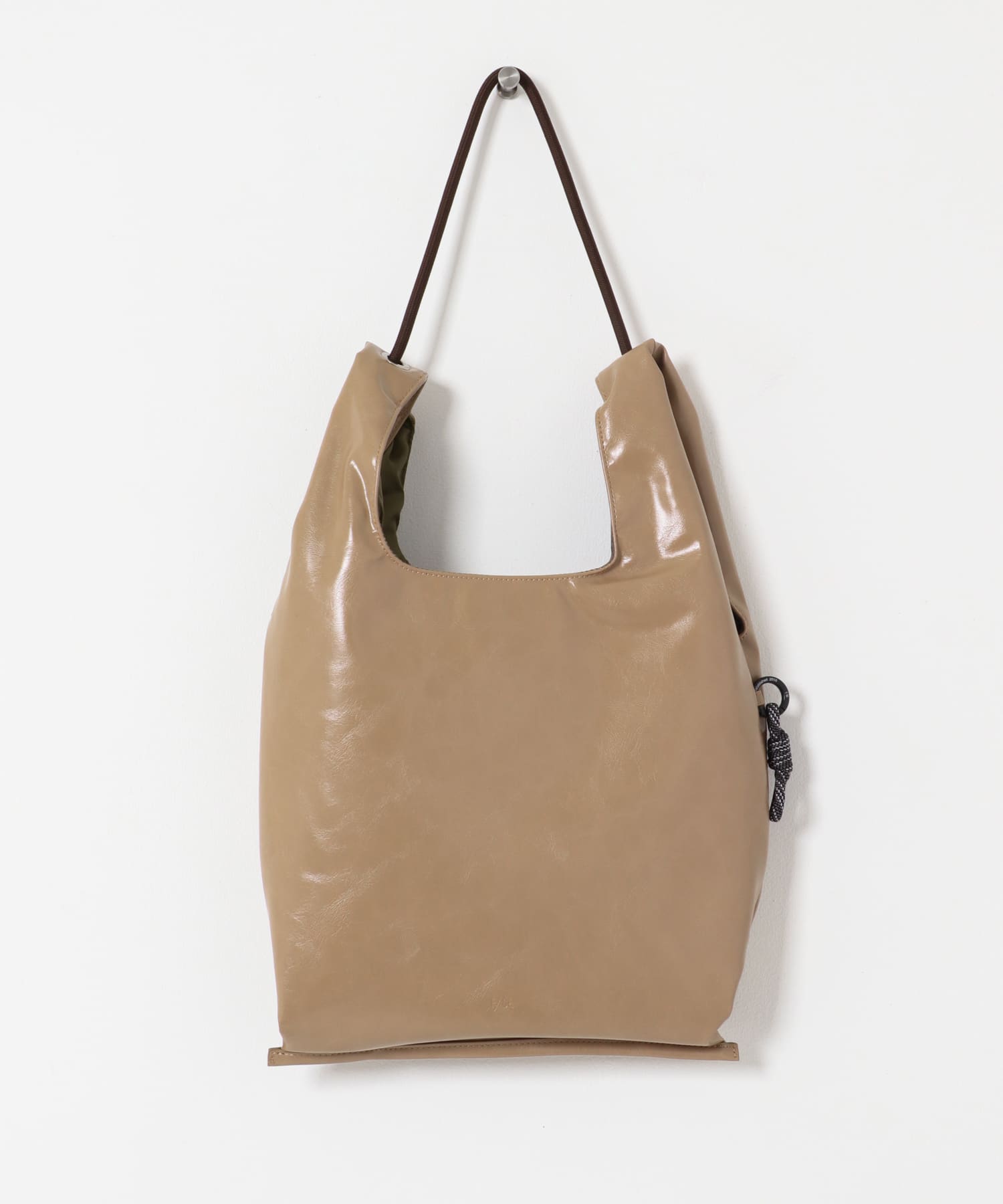 F/CE.　TECH LEATHER ROPE TOTE Beige FREE