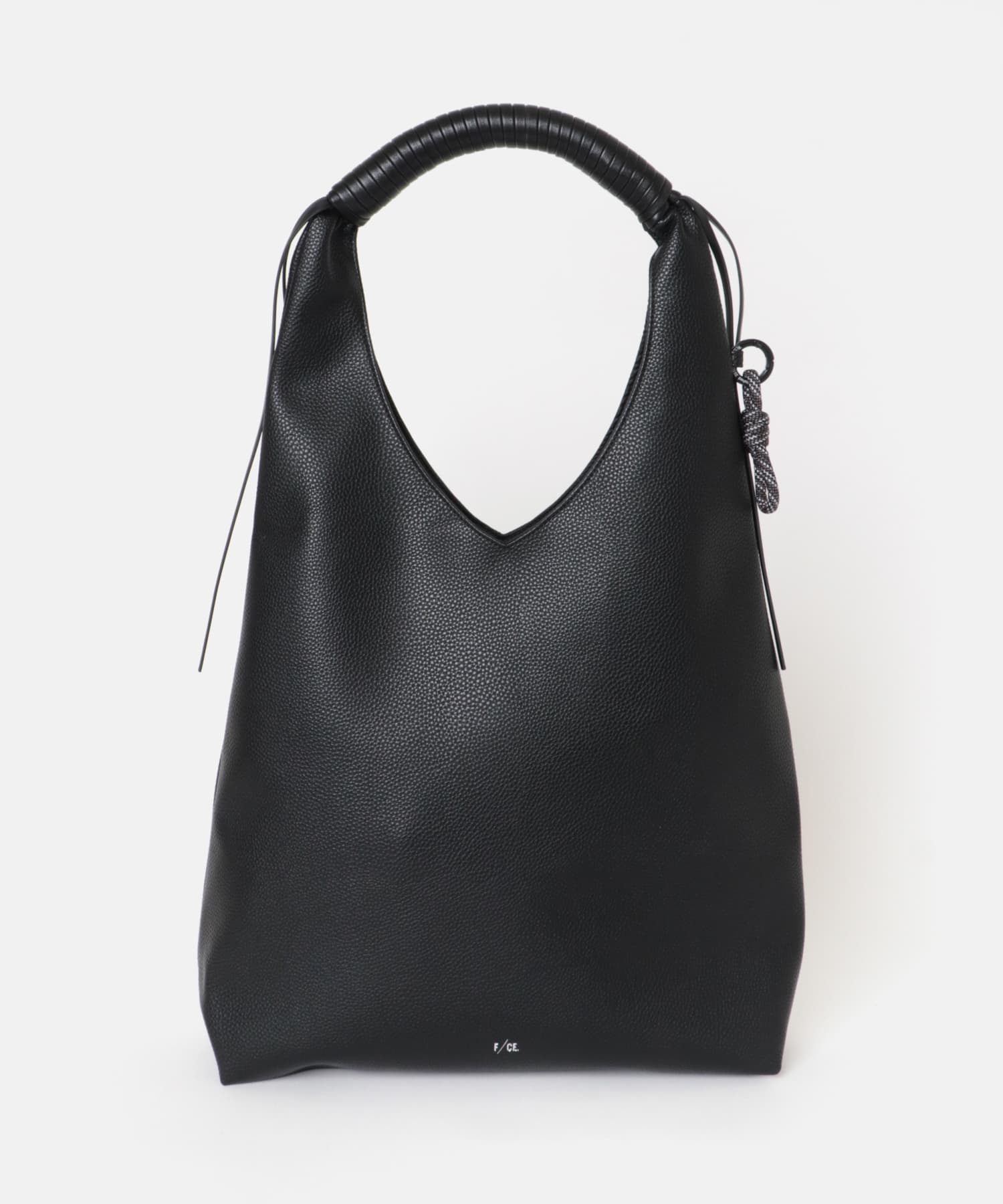 F/CE.　TECH LEATHER WRAPPING TOTE Black FREE