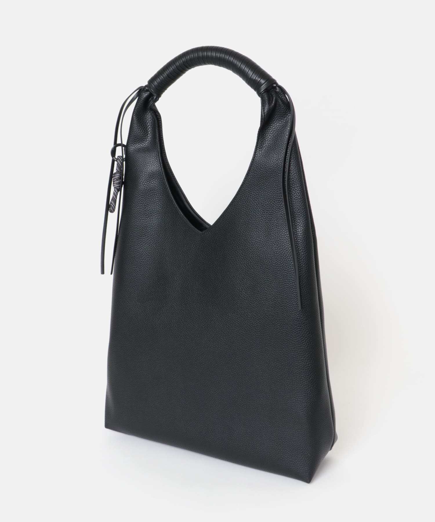 F/CE.　TECH LEATHER WRAPPING TOTE Black FREE