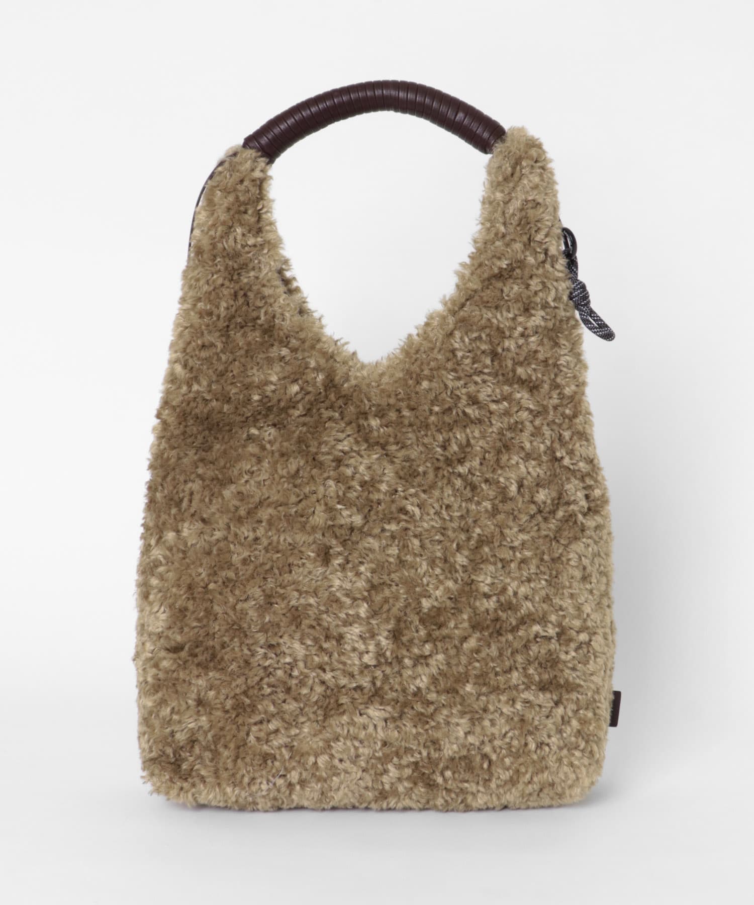 F/CE.　FUR WRAPPING HANDLE TOTE