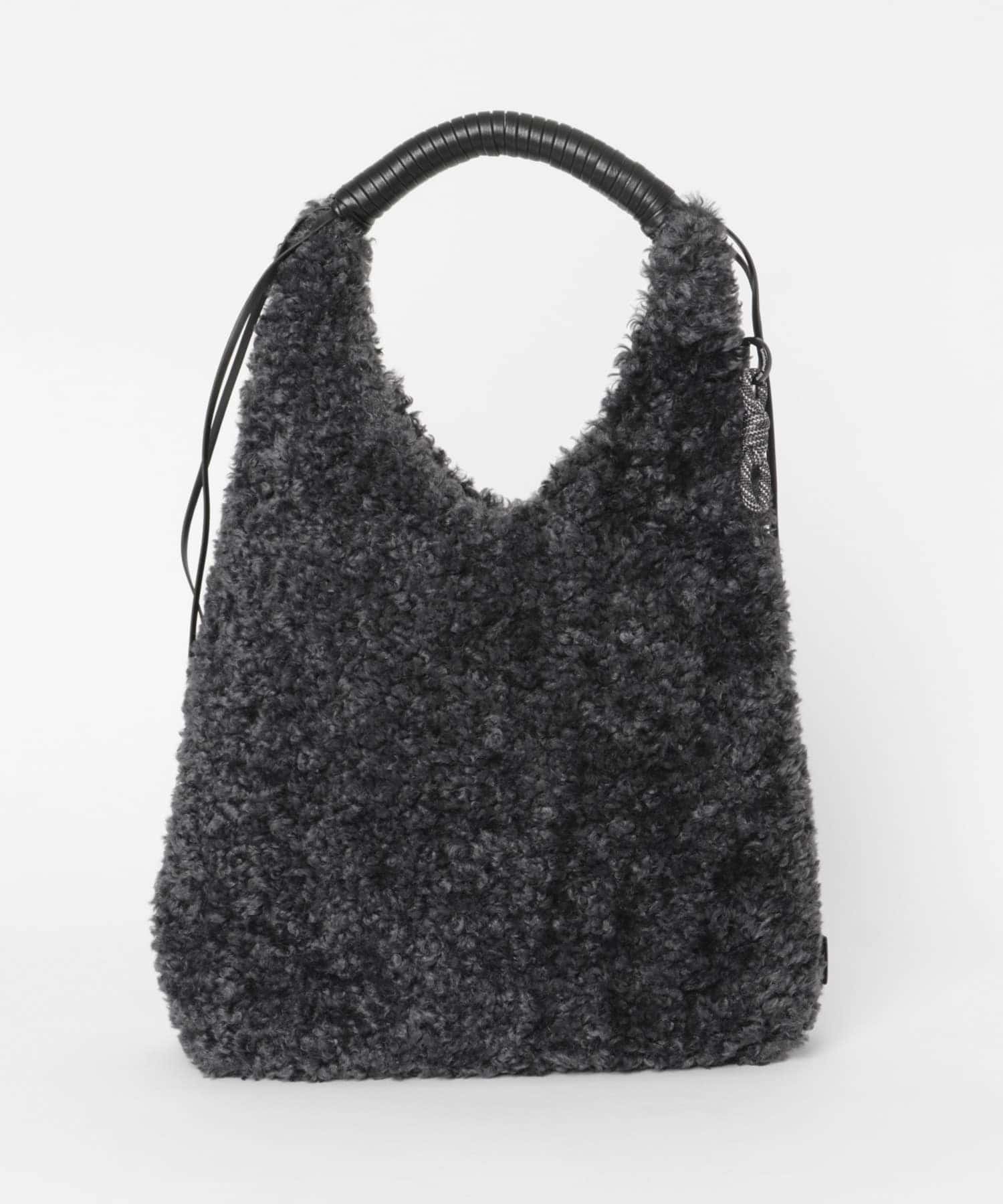 F/CE.　FUR WRAPPING HANDLE TOTE