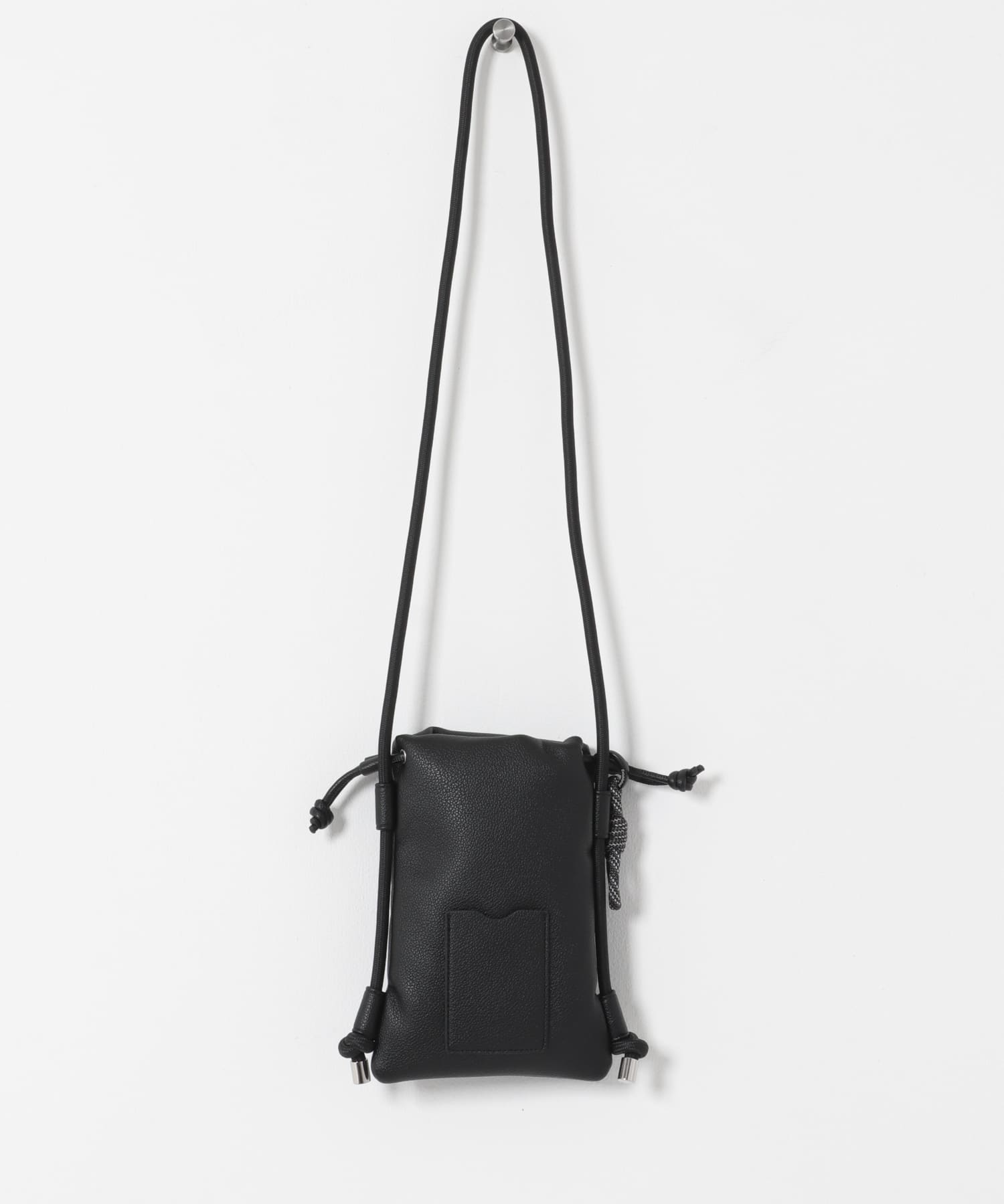 F/CE.　TECH LEATHER MAP POCHETTE Black FREE