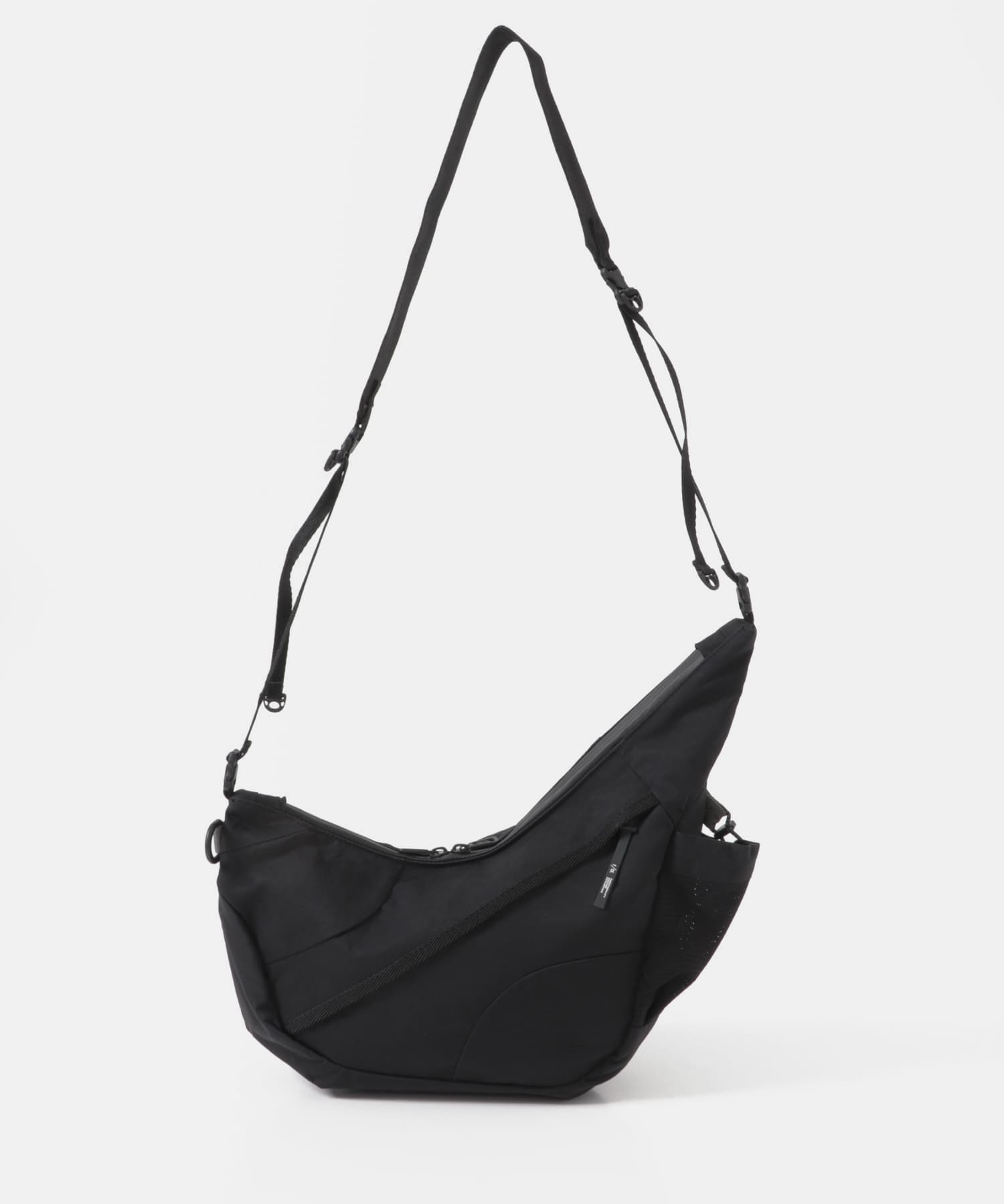 F/CE.　TEXTURED TWILL HORN MINI SHOULDER BAG Black FREE