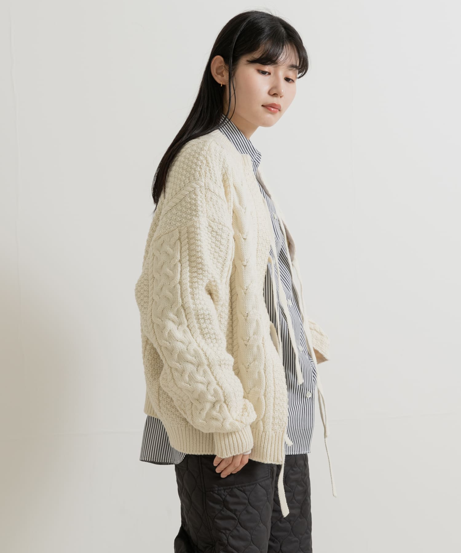 身長：166cm サイズ：one