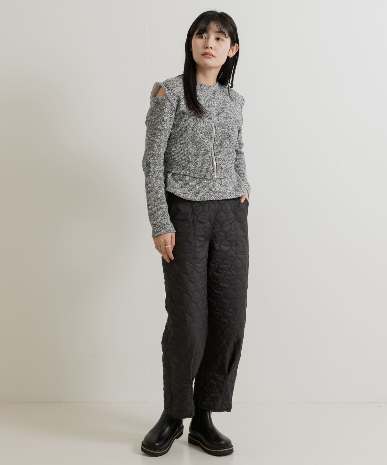 身長：166cm サイズ：one