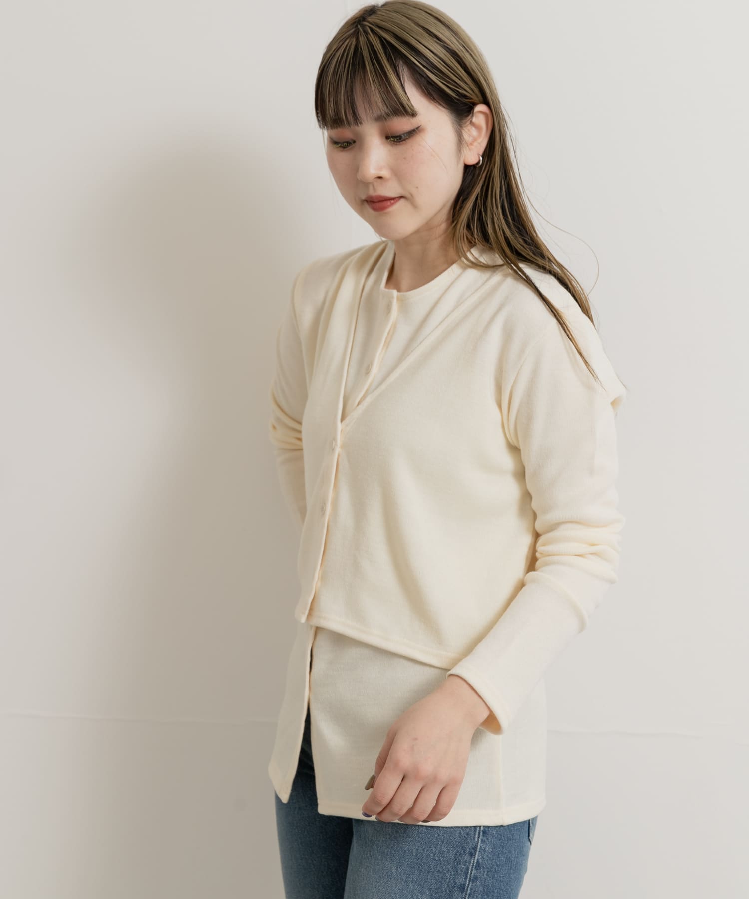 身長：156cm サイズ：FREE