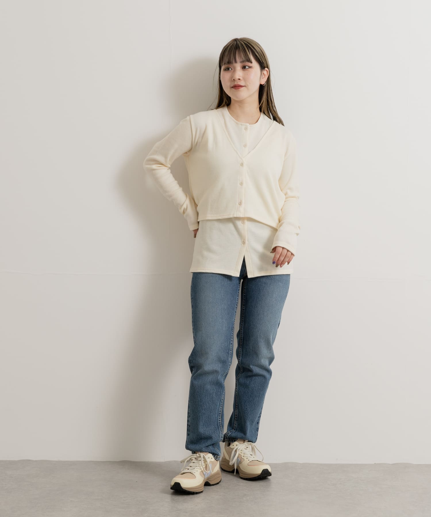身長：156cm サイズ：FREE