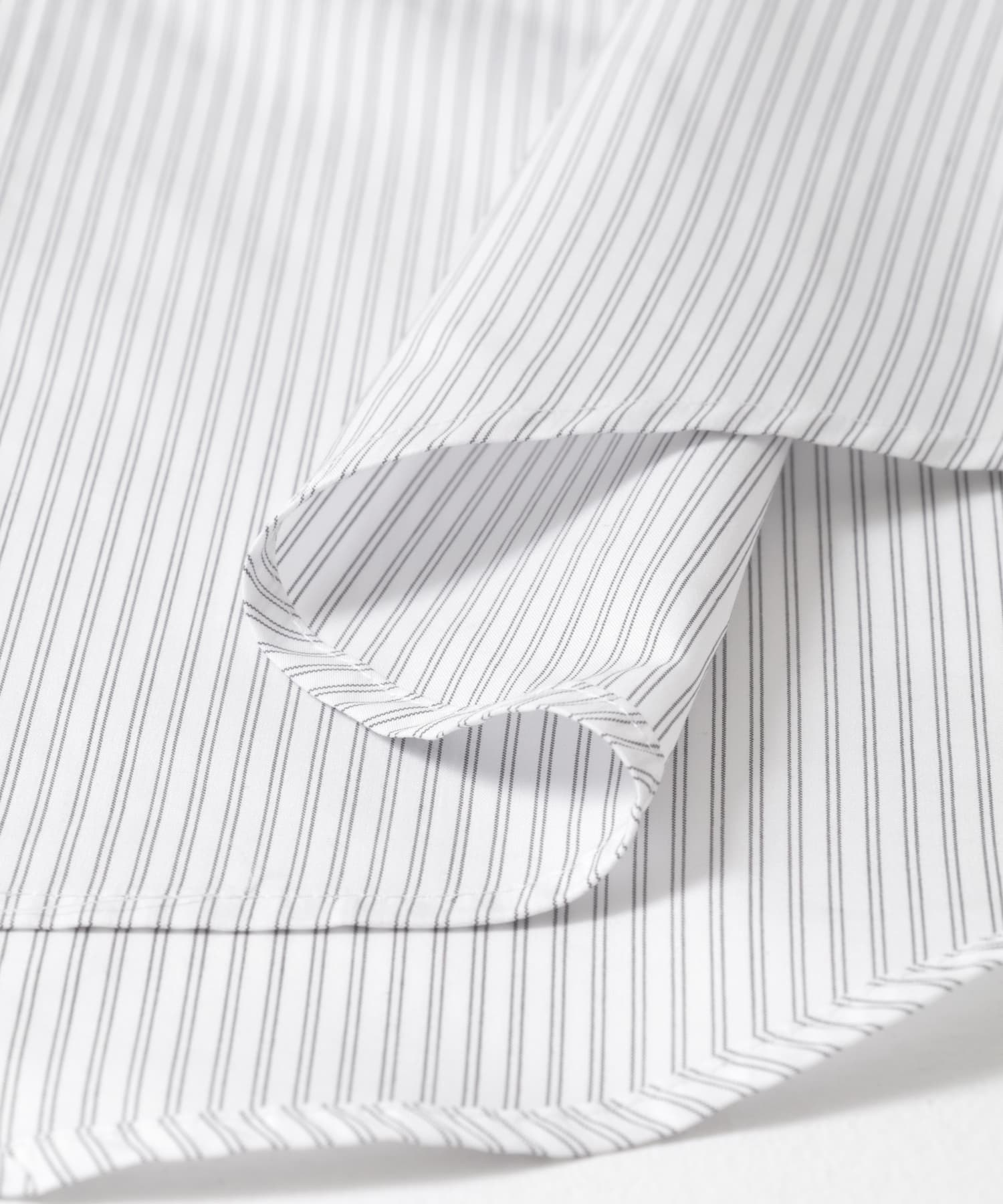 &her　Basic Shirts stripe STRIPE FREE