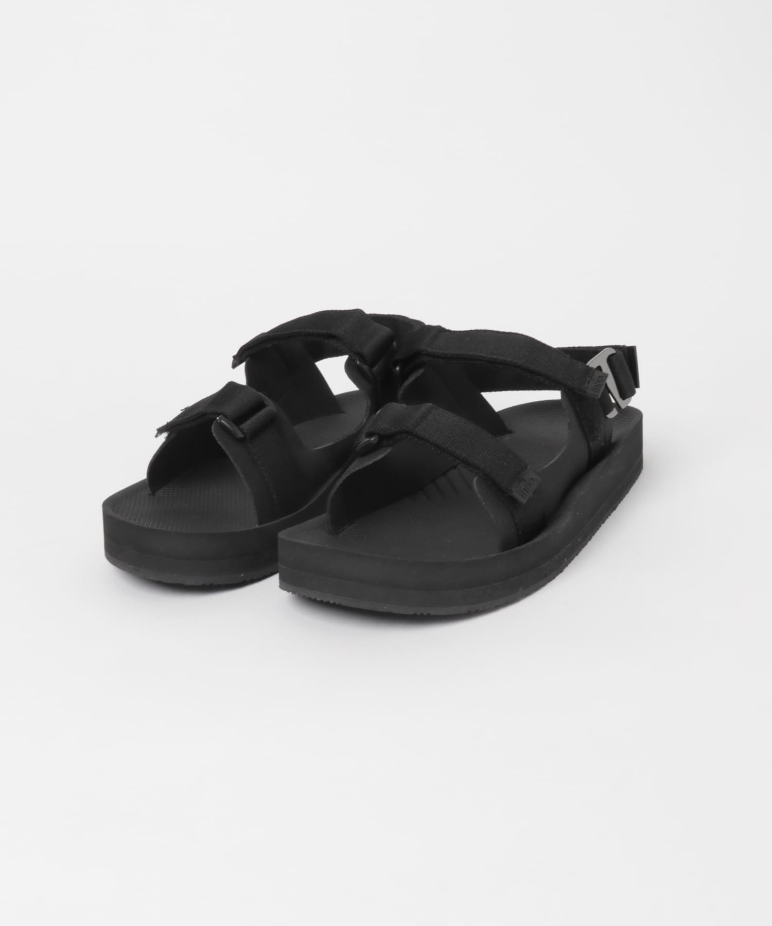 indosole　THE ADVENTURER women BLACK 6
