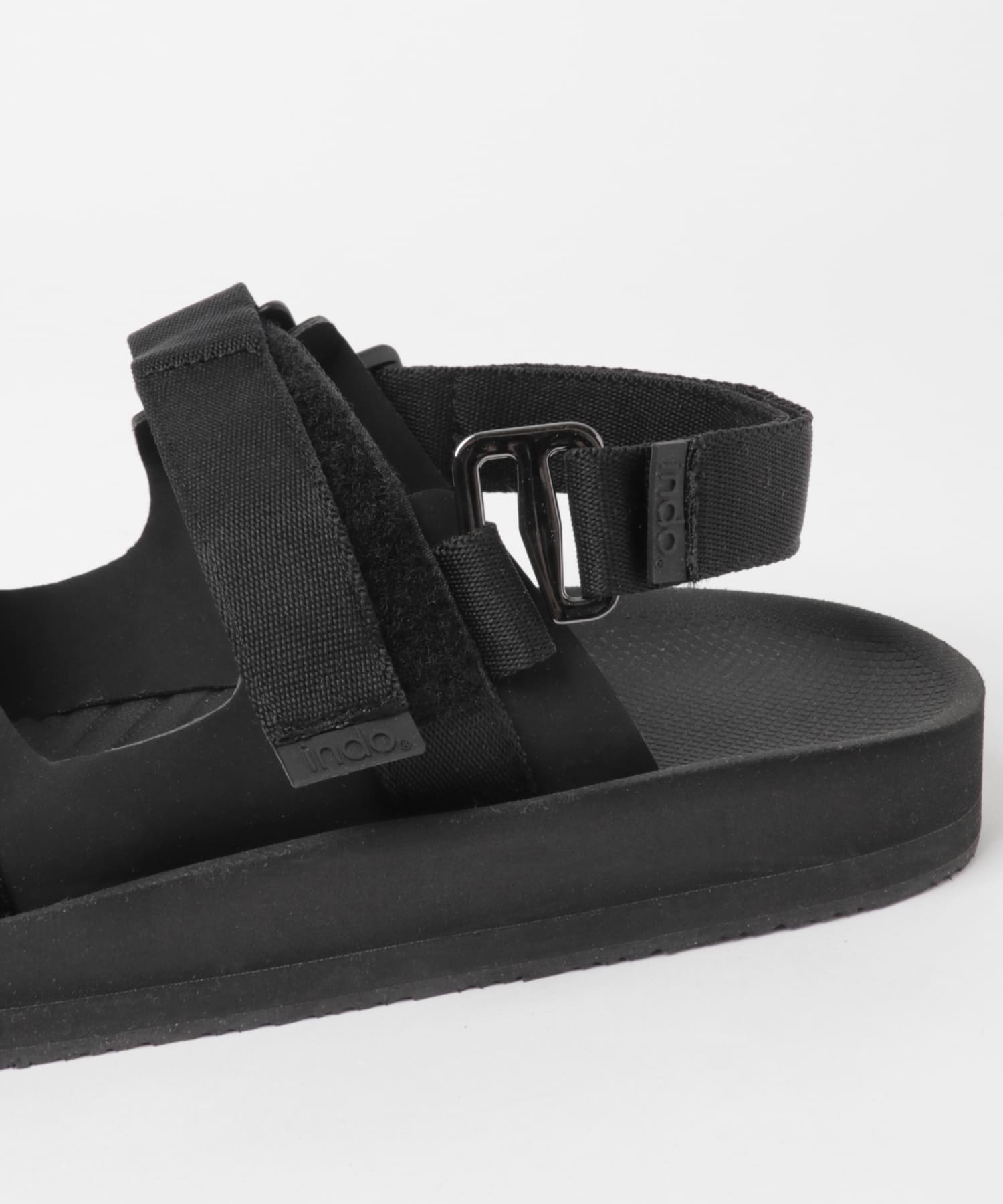 indosole　THE ADVENTURER women BLACK 6