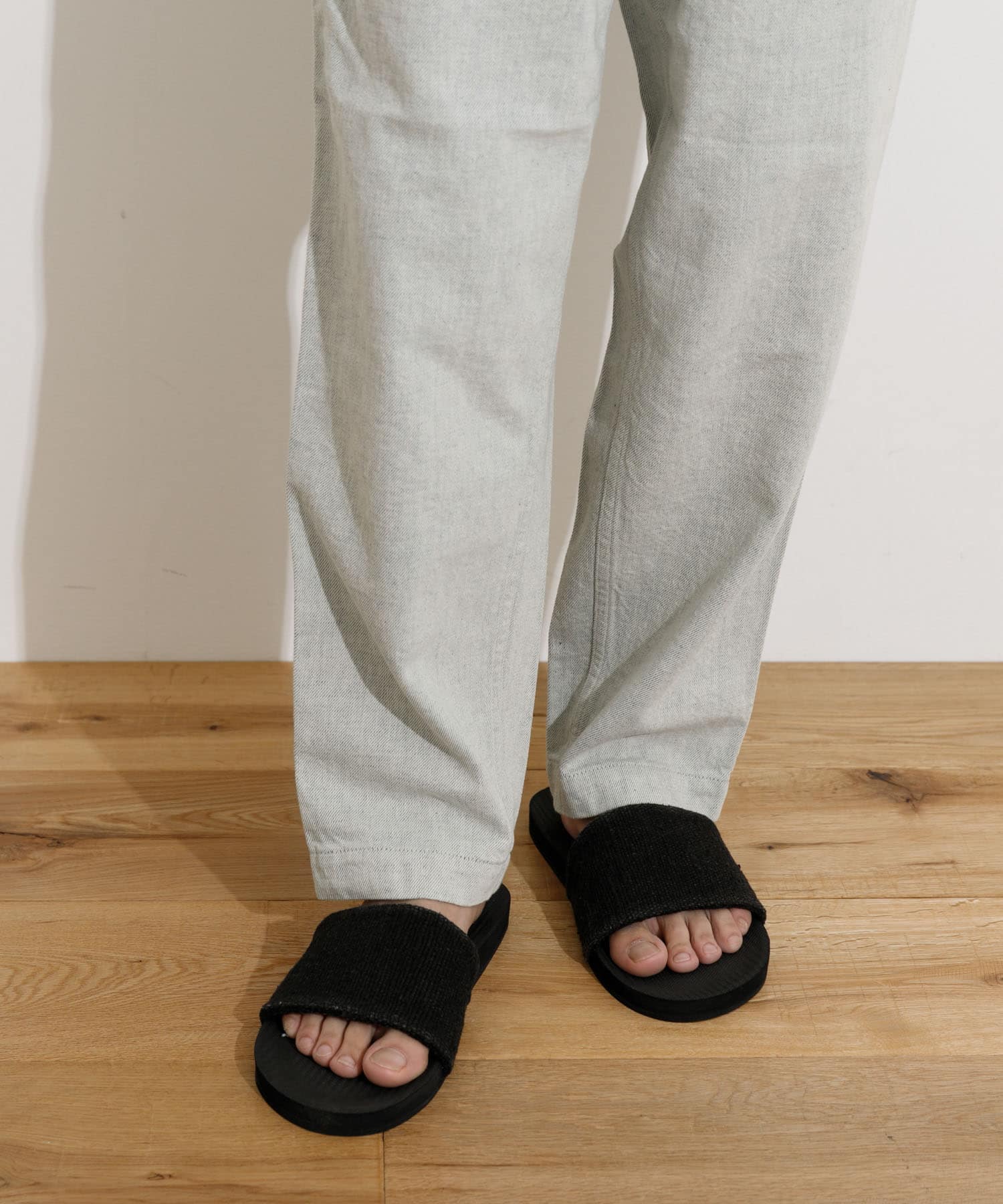 indosole　Pable SLIDE1 Black 7