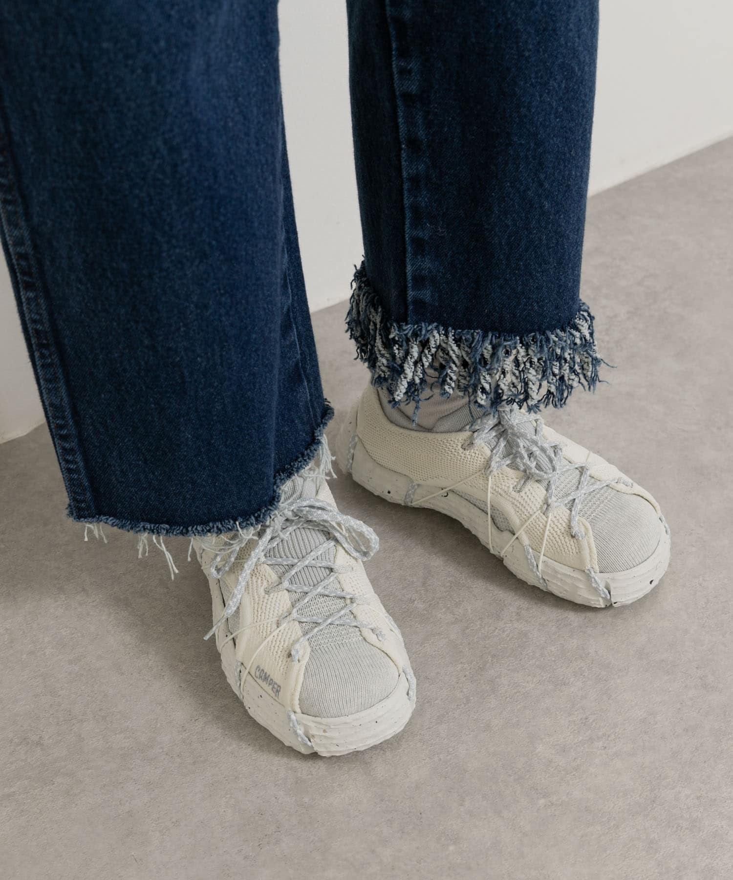 CAMPER　ROKU-WOMEN WHITE 36