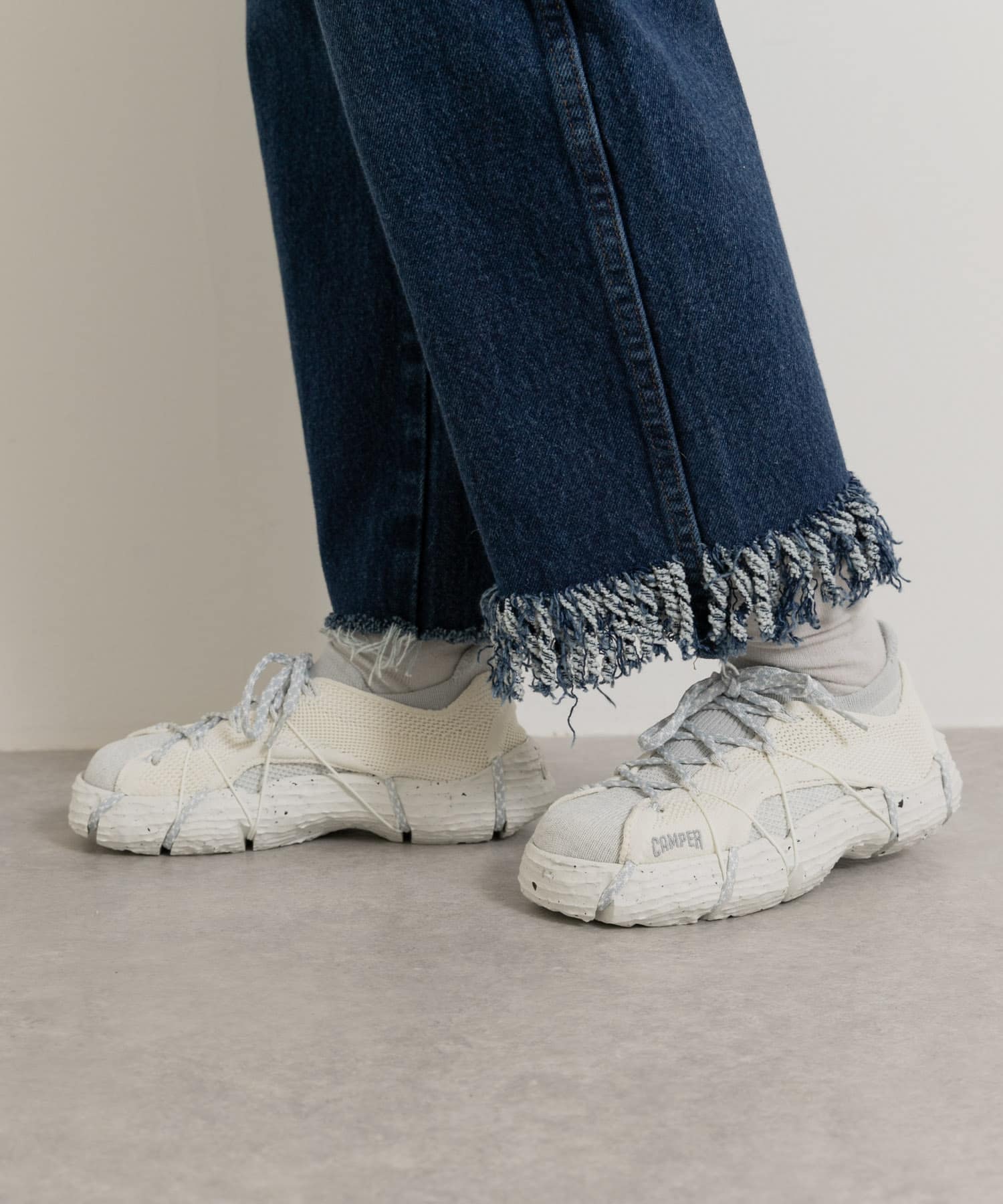 CAMPER　ROKU-WOMEN WHITE 36