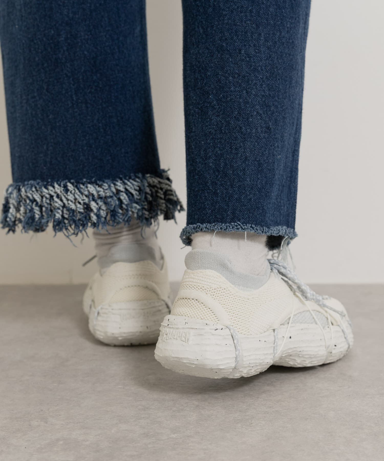 CAMPER　ROKU-WOMEN WHITE 36