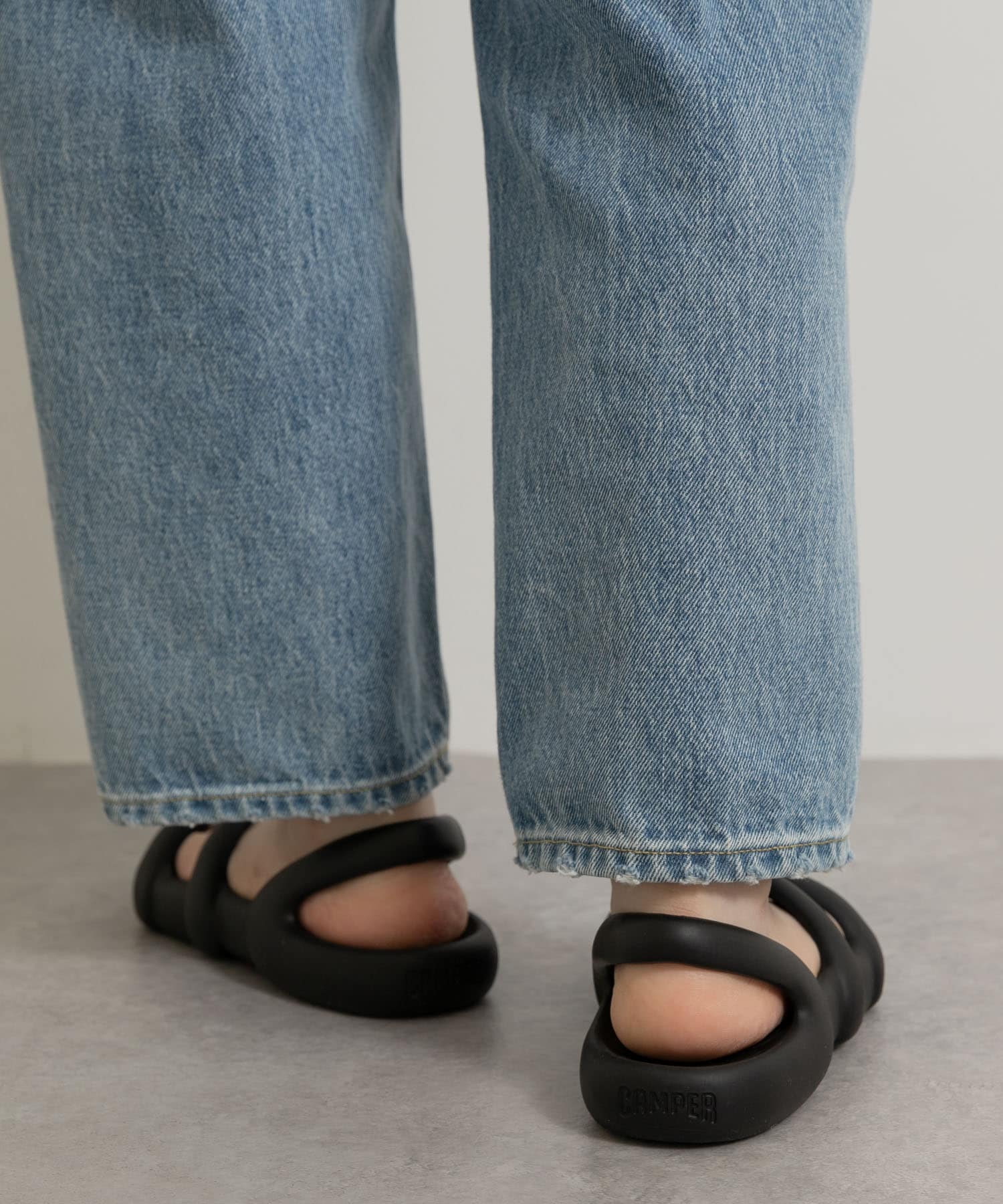 CAMPER　Kobarah Flat WOMEN 001BLACK 37