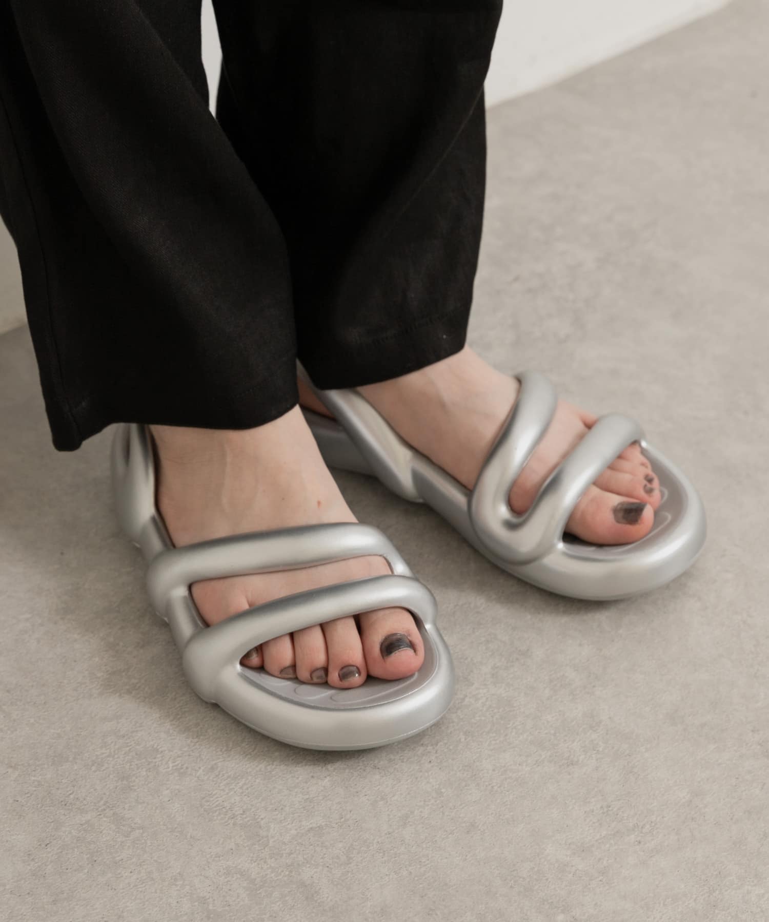 CAMPER　Kobarah Flat Bio Metallic 014SLV 37