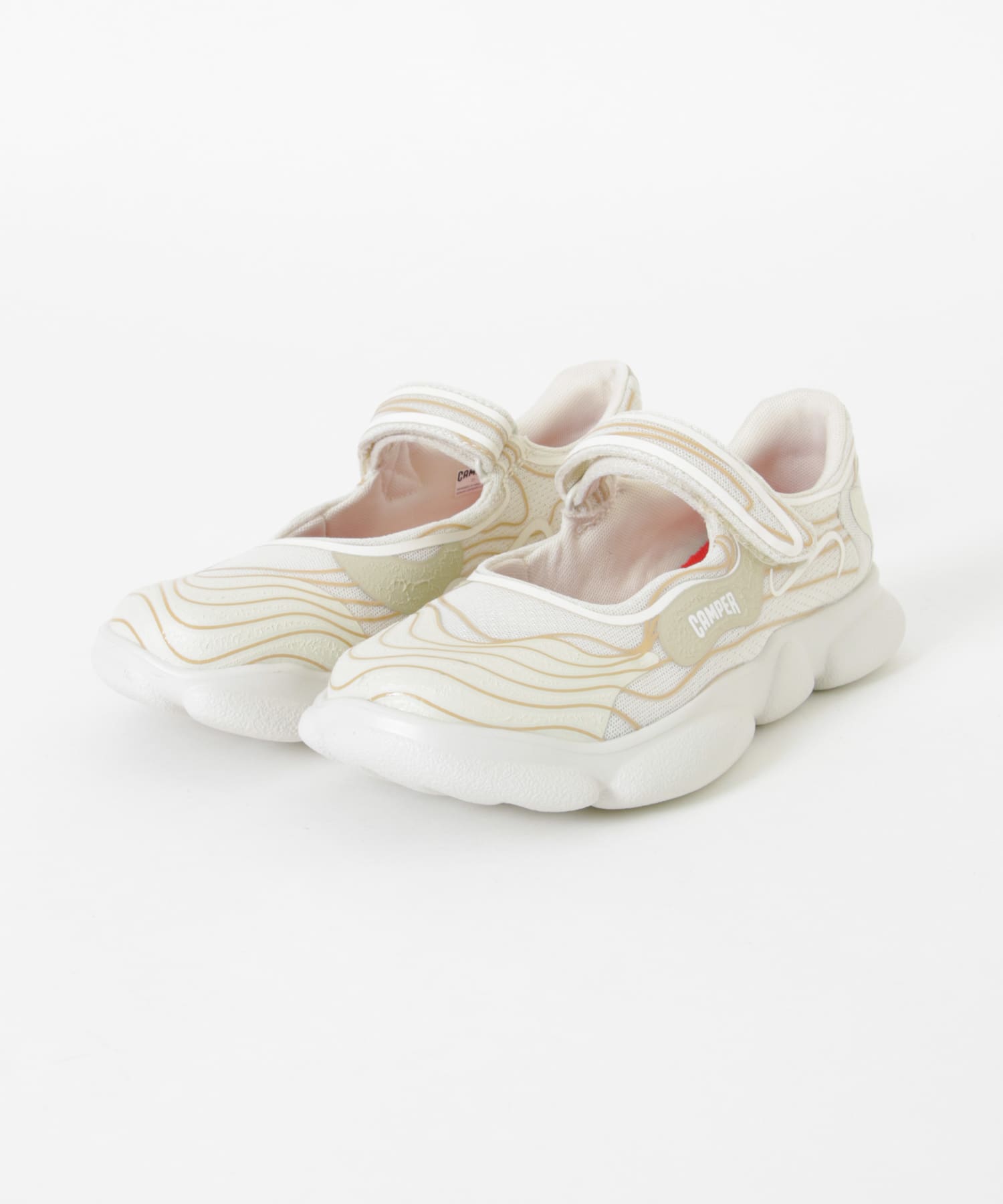 CAMPER　Karst Moccasin 005WHT 37