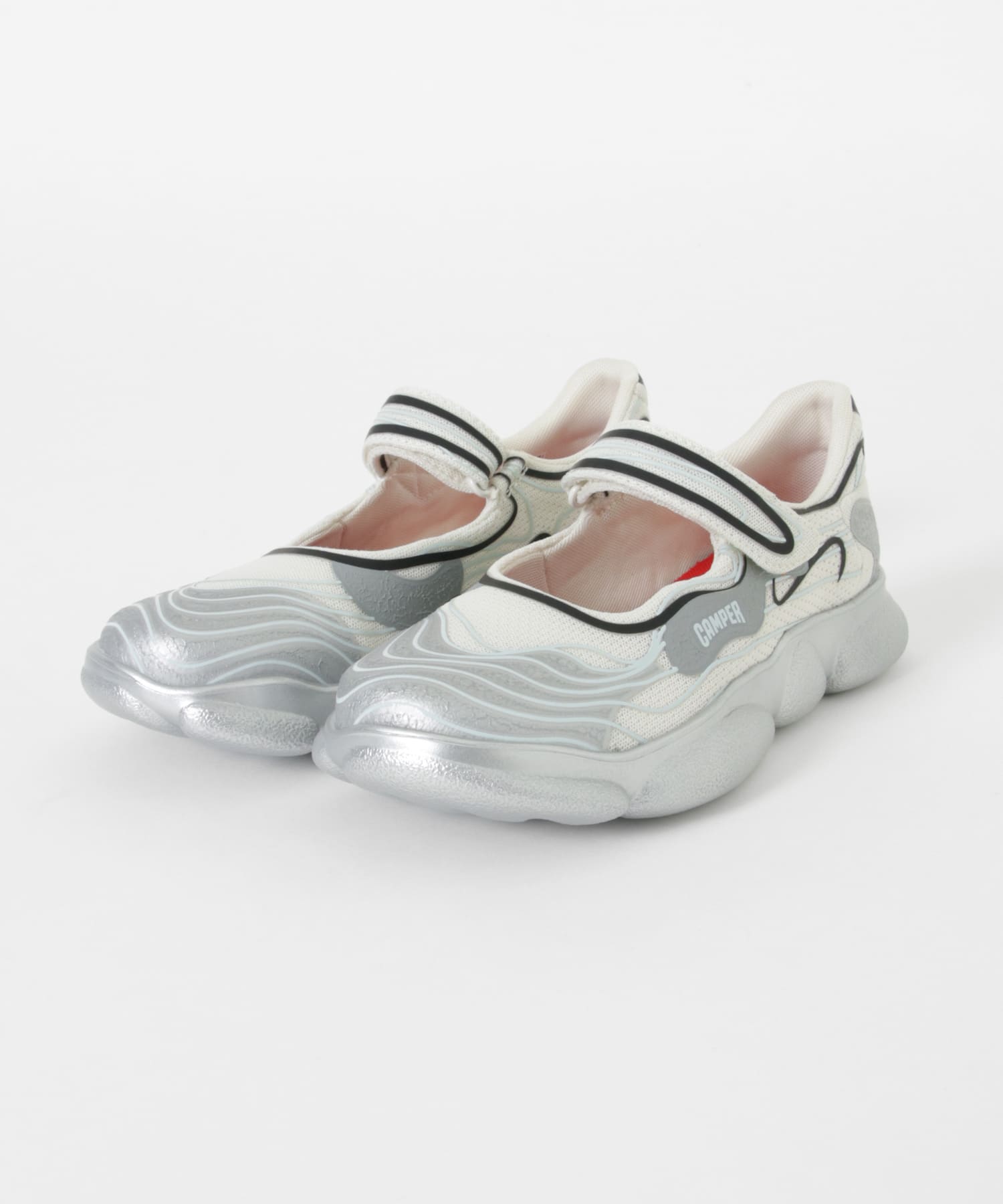 CAMPER　Karst Moccasin-SILVER 006SLV 37