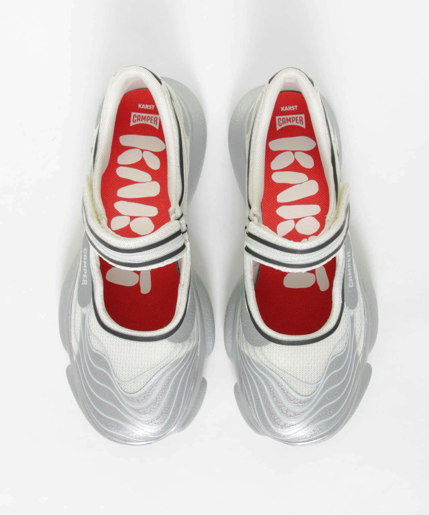 CAMPER　Karst Moccasin-SILVER 006SLV 37