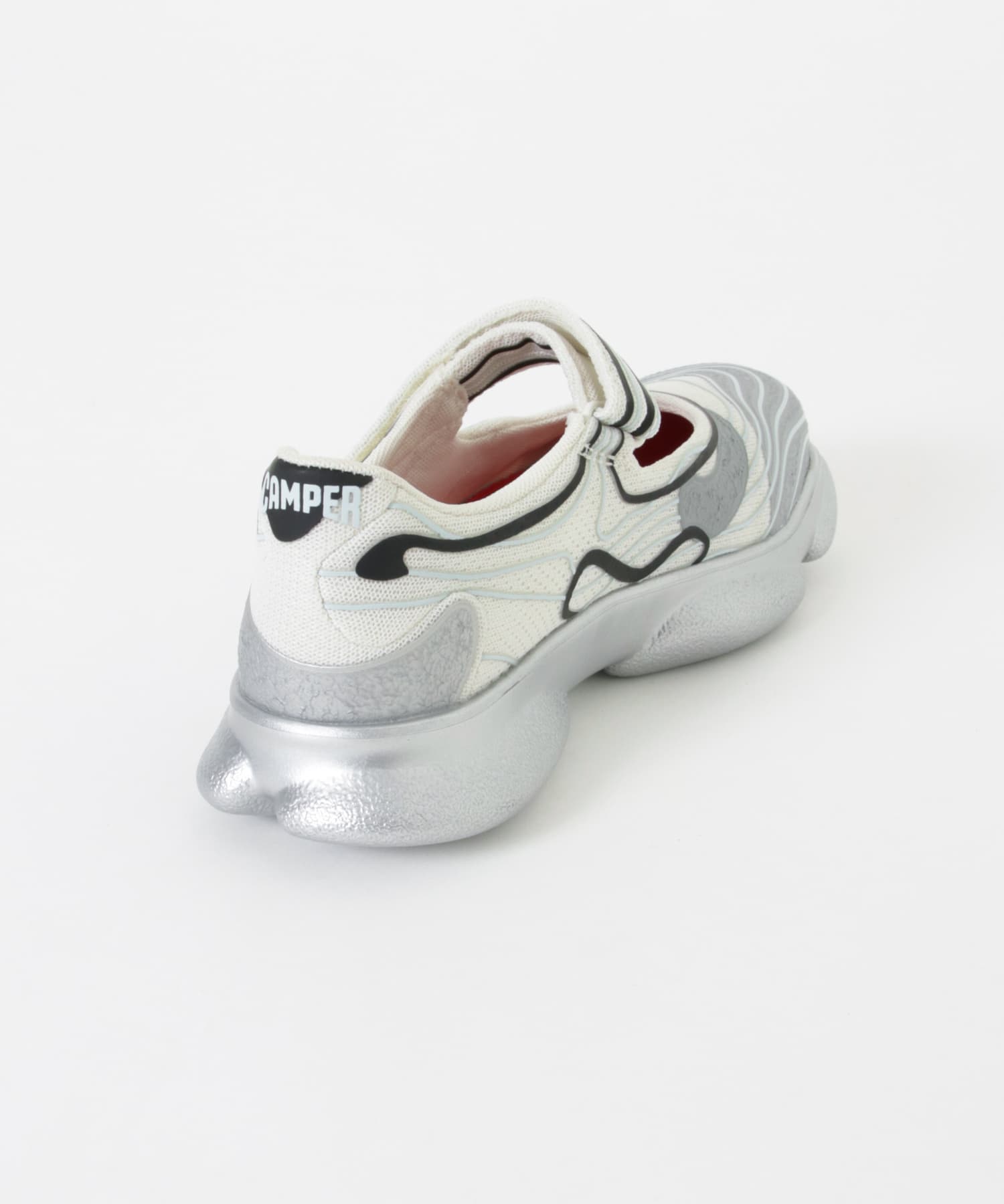 CAMPER　Karst Moccasin-SILVER 006SLV 37