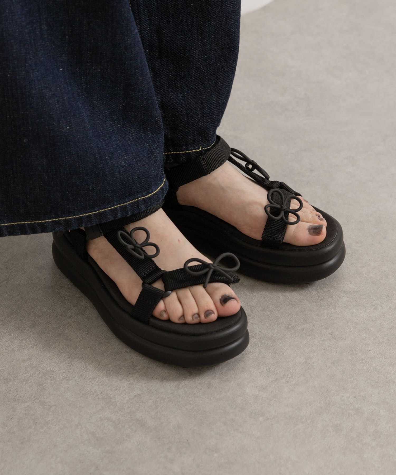 CAMPER　TWS-Flowers 005BLK 37
