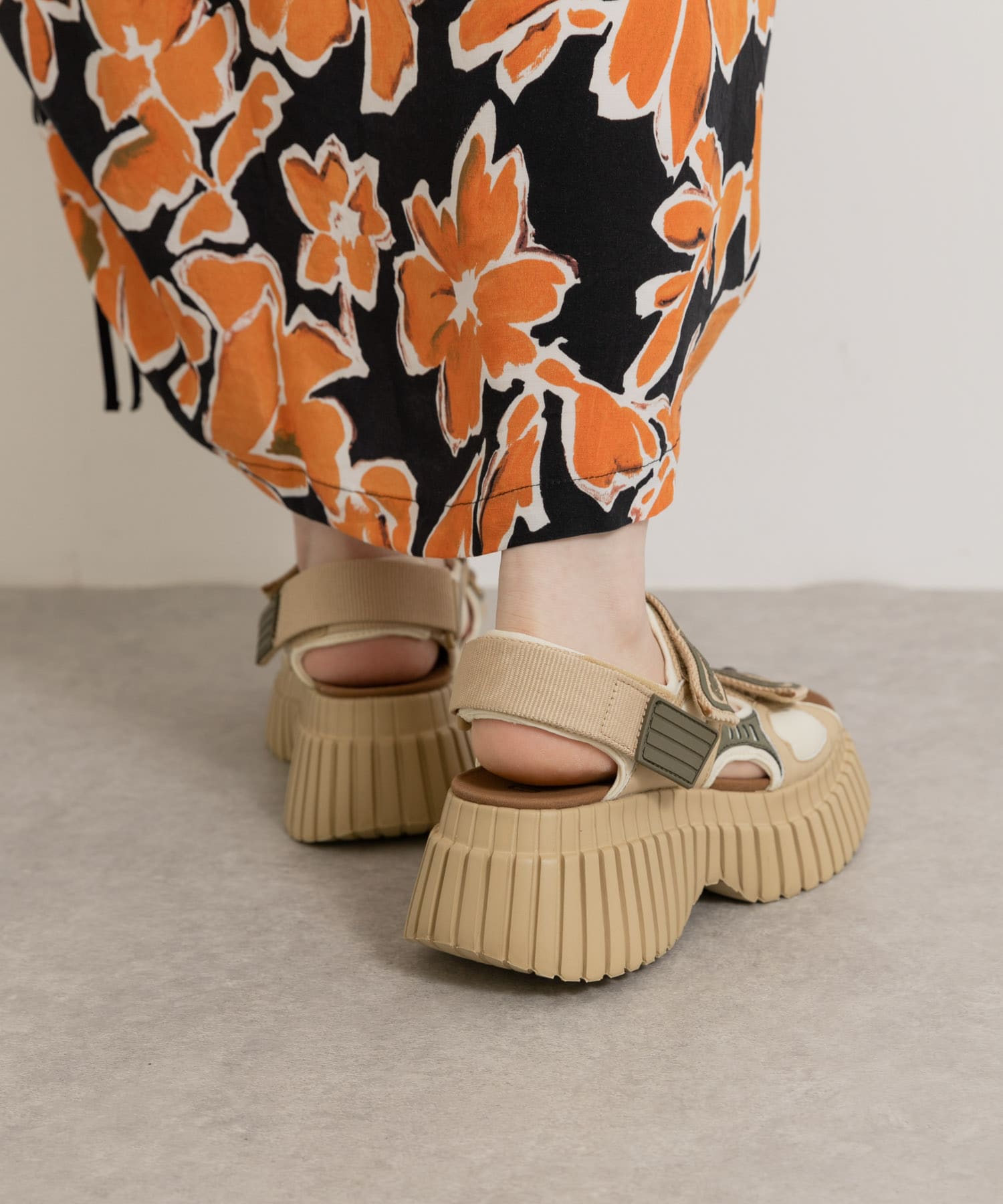 CAMPER　BCN Sandal 002BEG 37