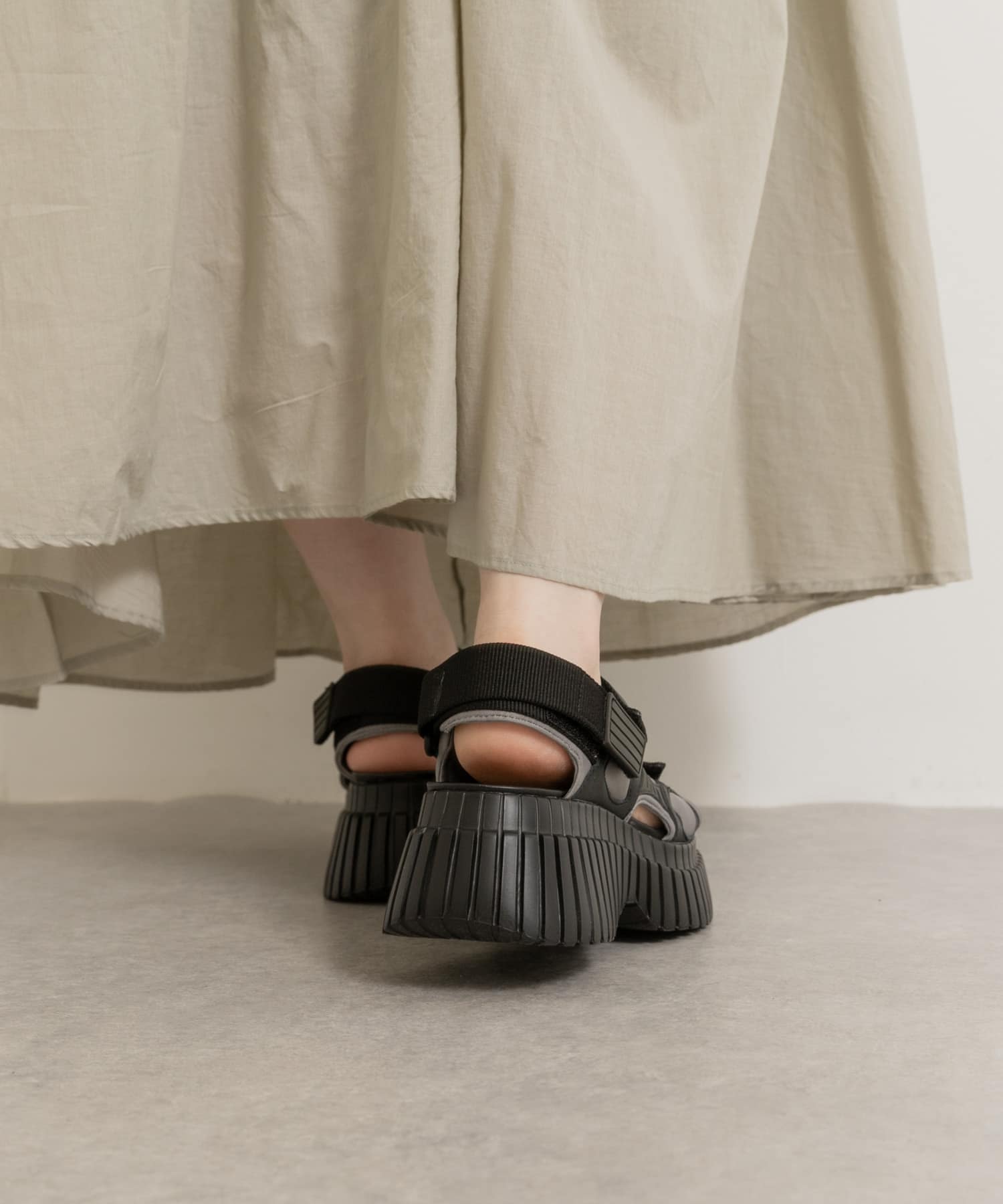CAMPER　BCN Sandal 001BLK 37
