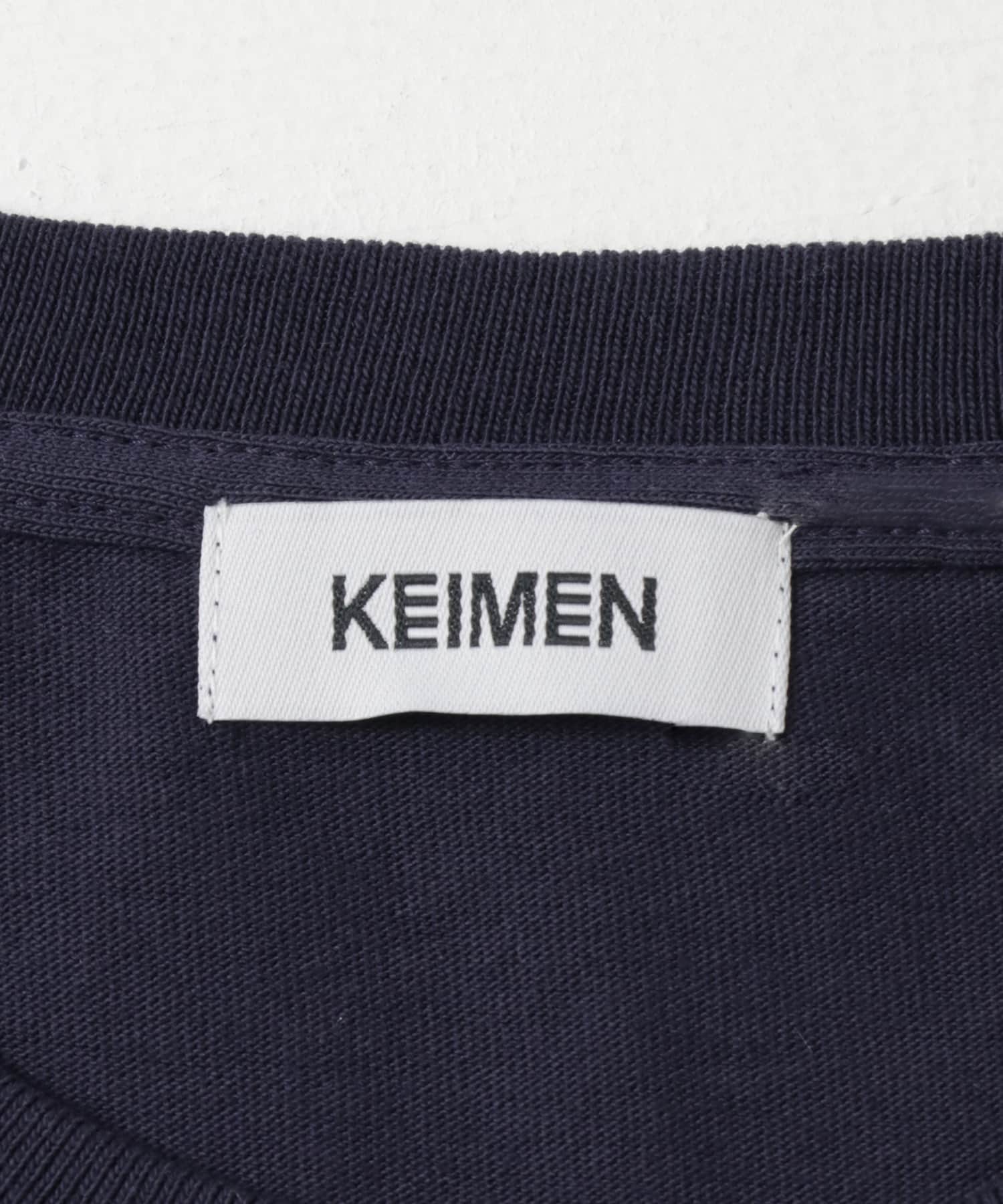 KEIMEN　PLASMA　 T-shirts Navy M