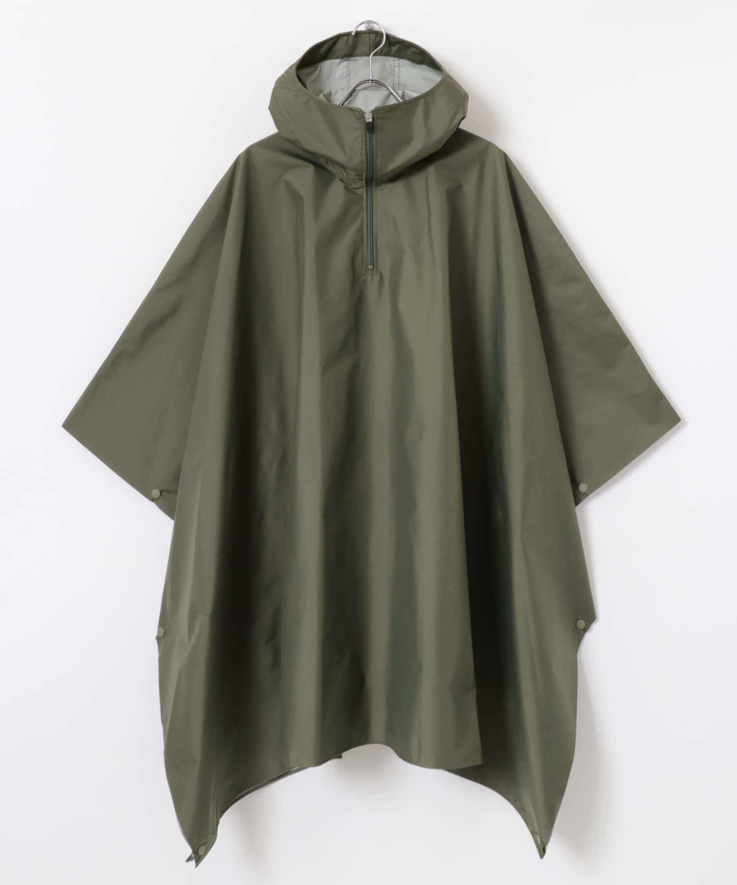 KEIMEN　Poncho Khaki FREE