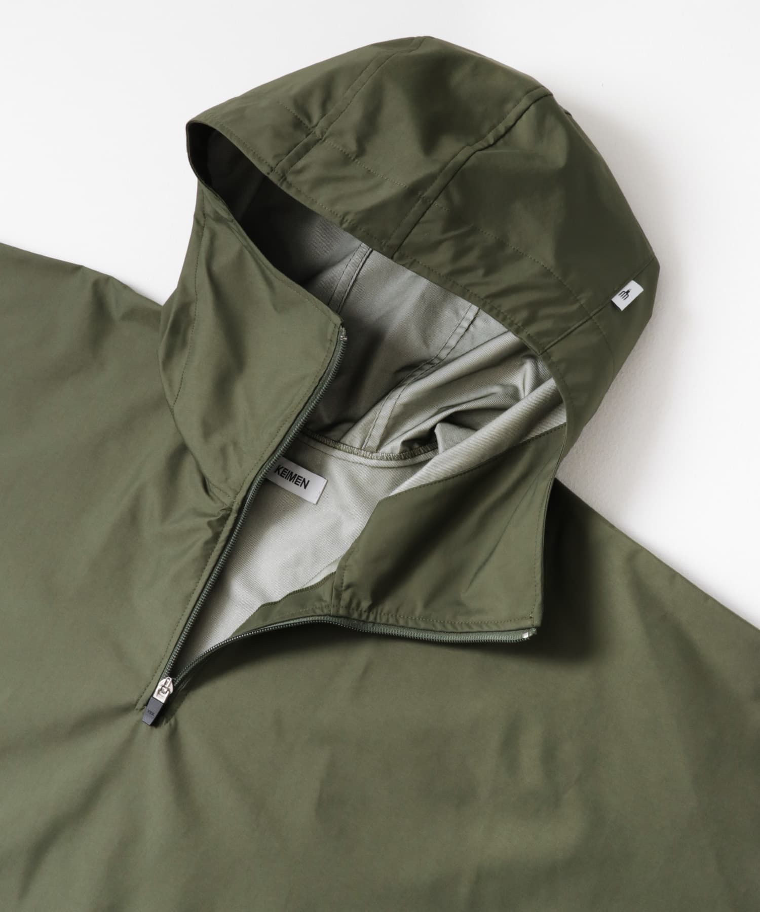 KEIMEN　Poncho Khaki FREE