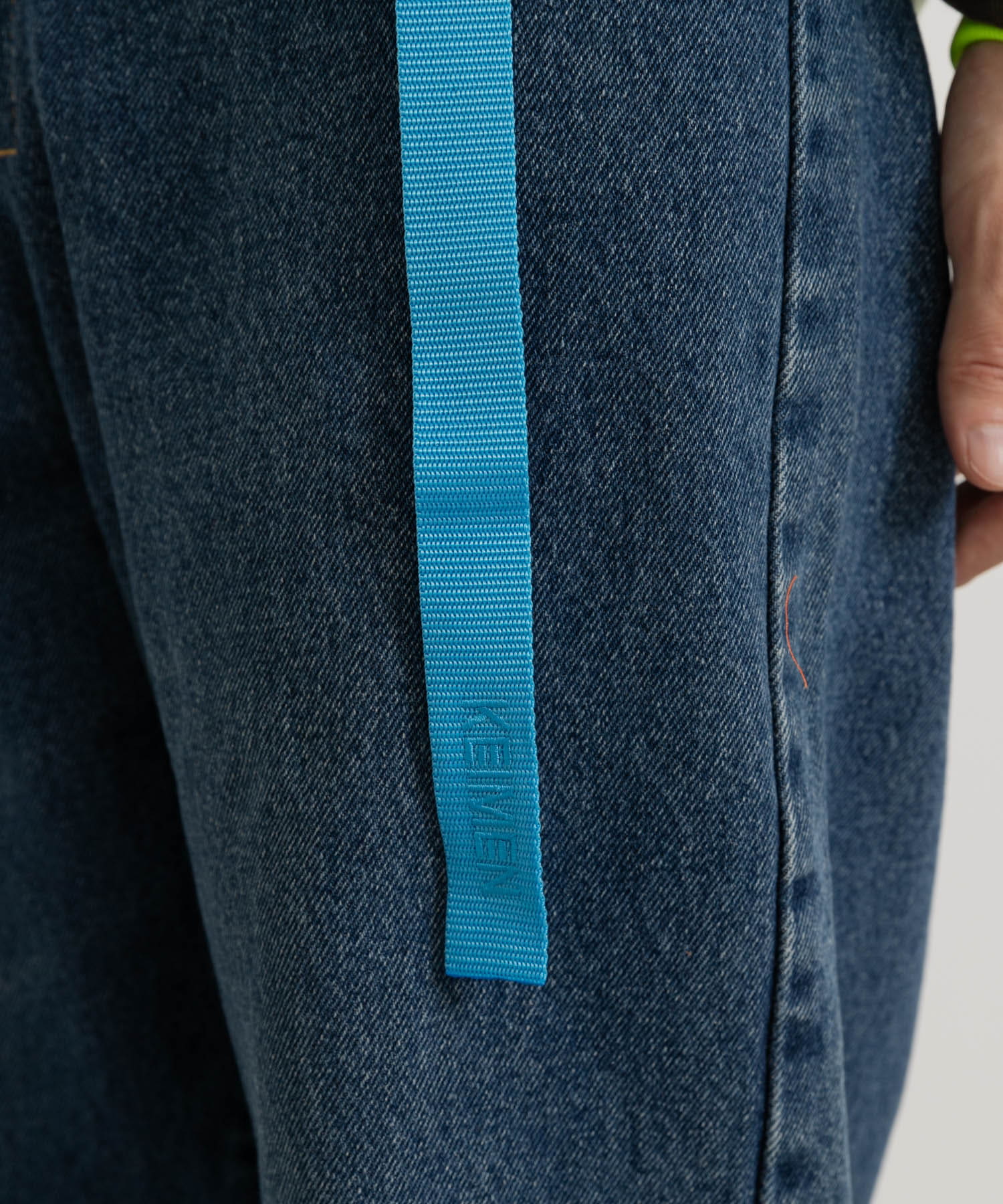 KEIMEN　Nylon Belt Blue FREE
