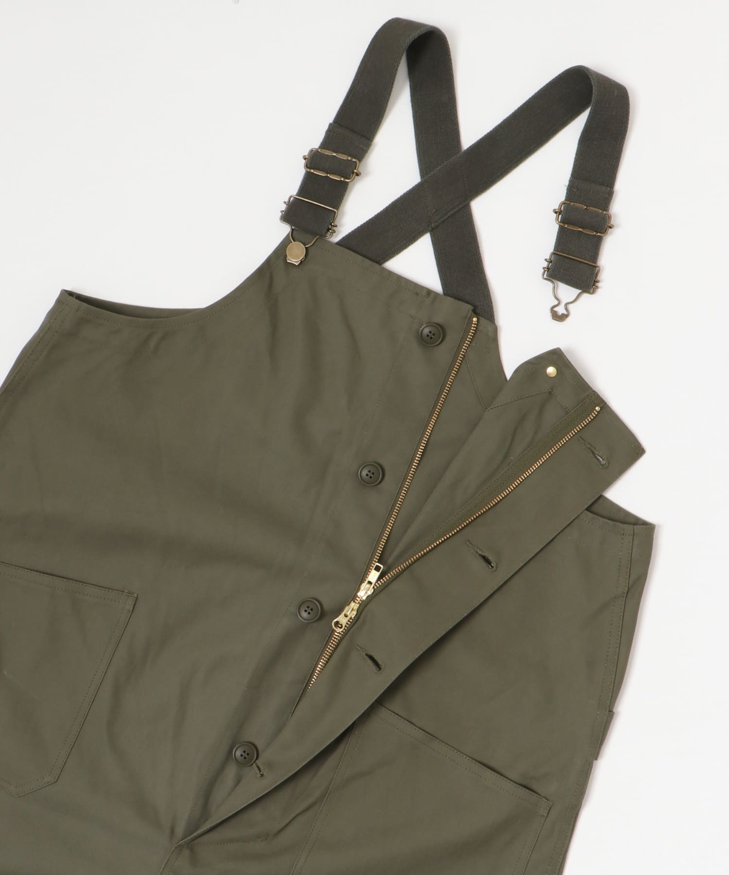 KEIMEN　Overalls Khaki M