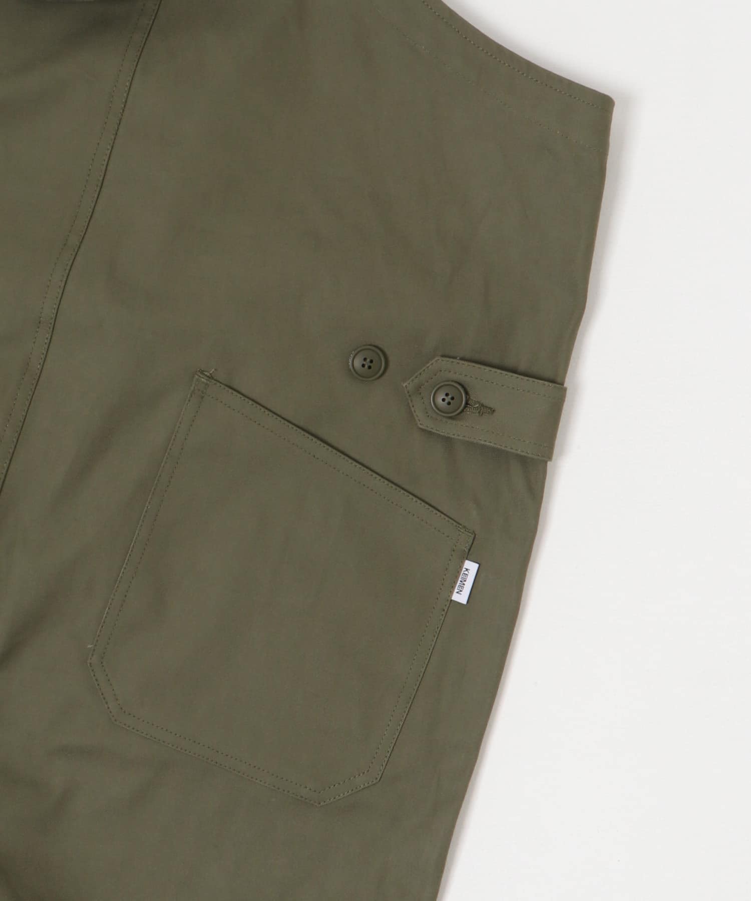 KEIMEN　Overalls Khaki M