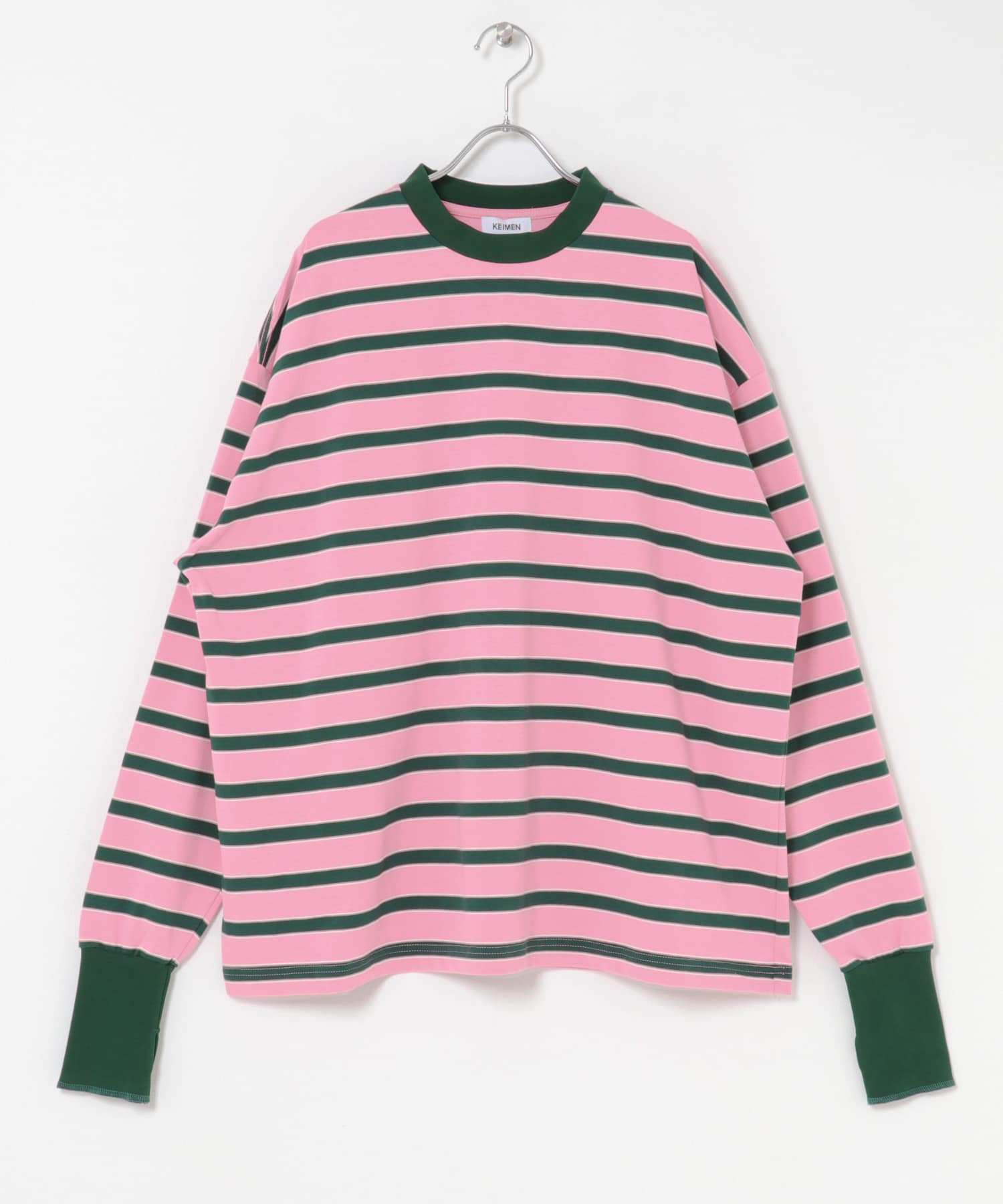 KEIMEN　Strata long T-shirts Pink M