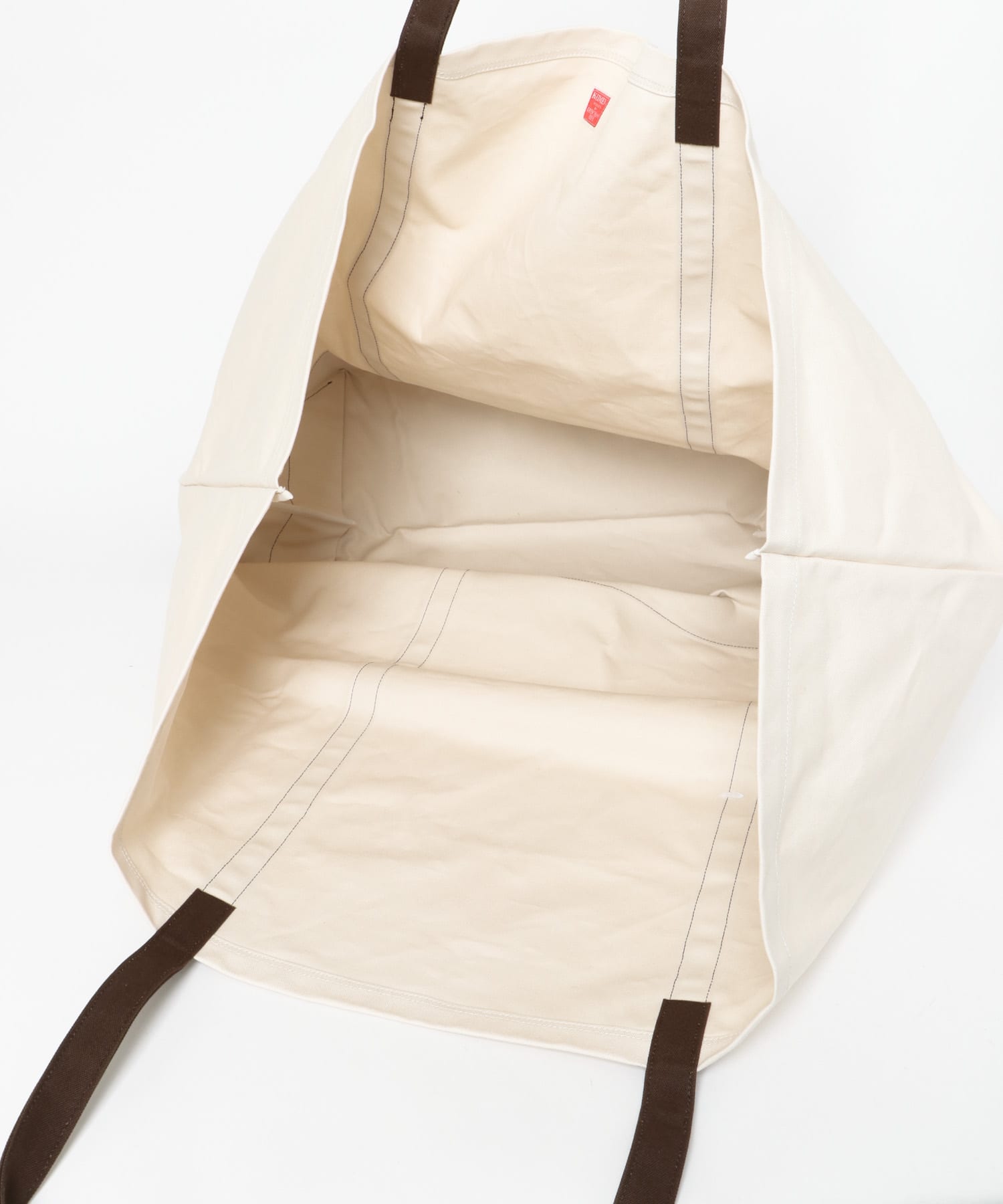 KEIMEN　Huge toto bag Brown FREE